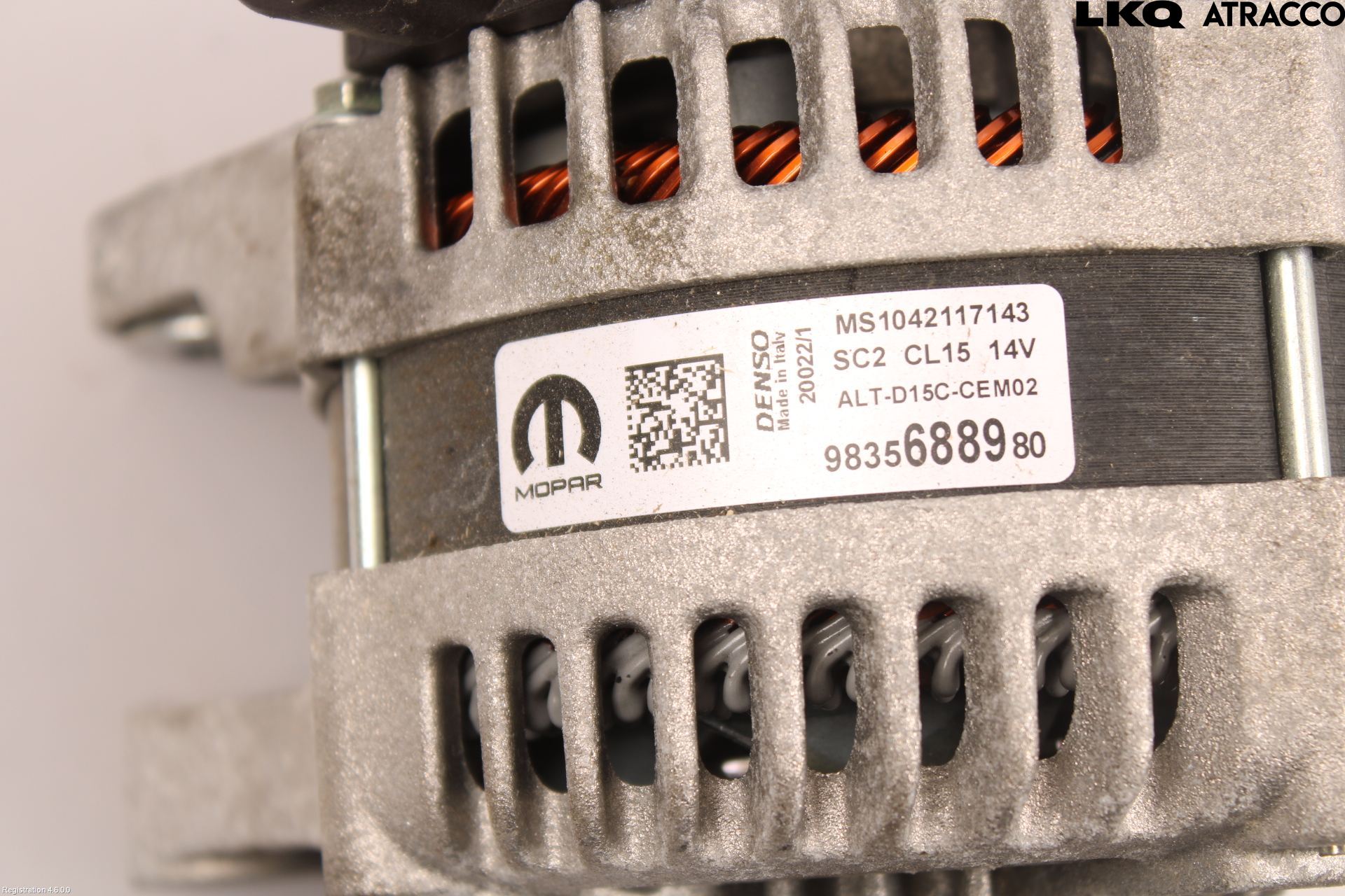 Citroen C4/E-C4 C4X/E-C4X III 21- Dynamo