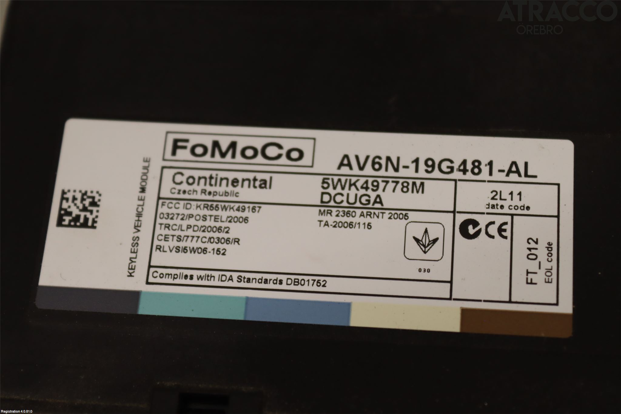 Ford FOCUS 11-14 Styreenhet Klima