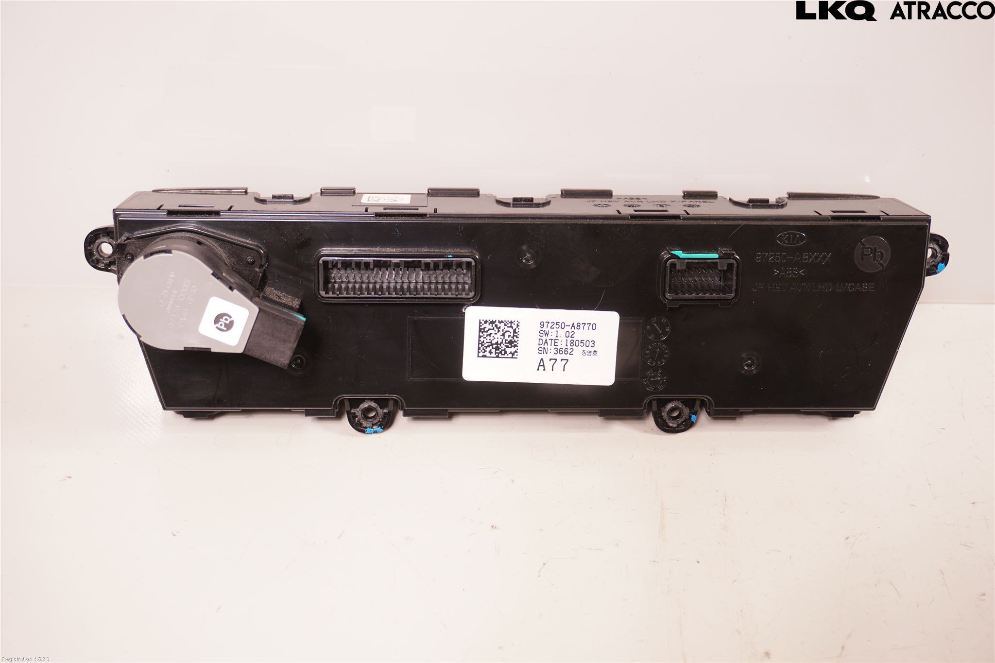 Kia OPTIMA 16-20 Varme Ac Betjening-Display