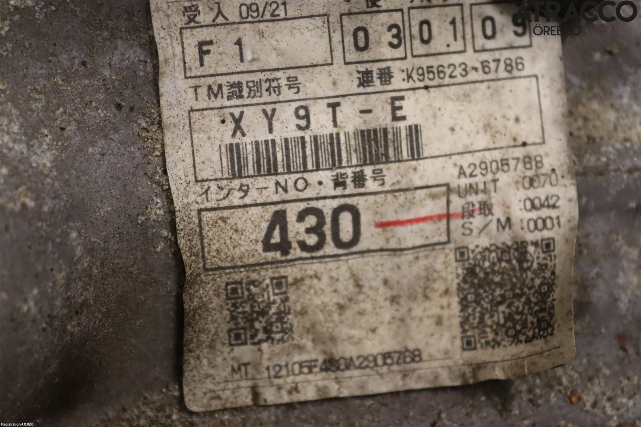 Toyota AVENSIS 09-15 Gearkasse 6 Trinn
