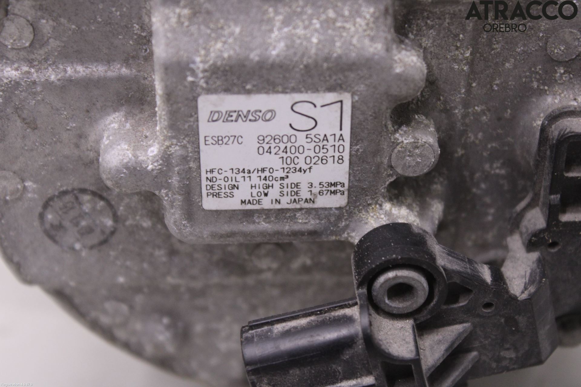 Nissan LEAF 18- Varme Ac Kompressor