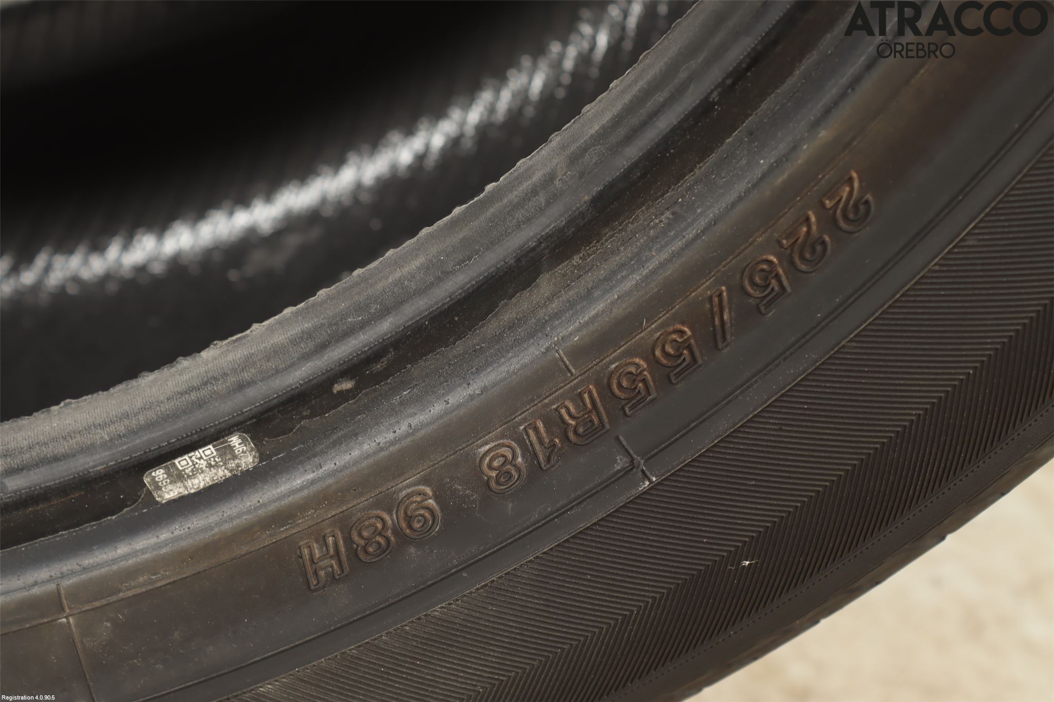 SOMMARDÄCK Dekk 225/55-18