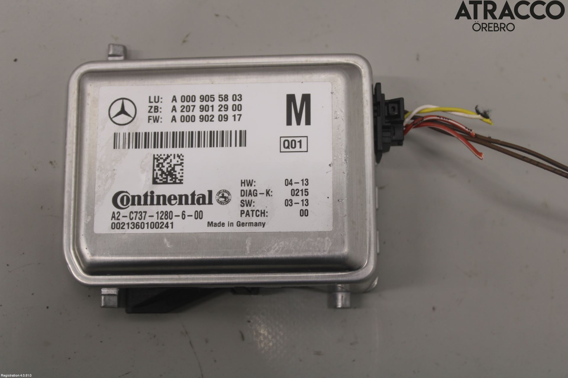 Mercedes-Benz MB E-KLASS (W212) 09-16 Parkeringshjelp Kamera