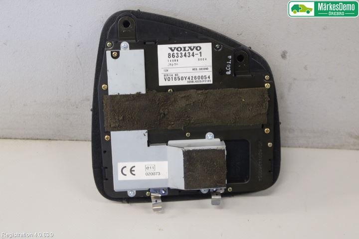 Volvo C70 98-05 Instr Skjerm Dvd-Gps-Ac-Tlf