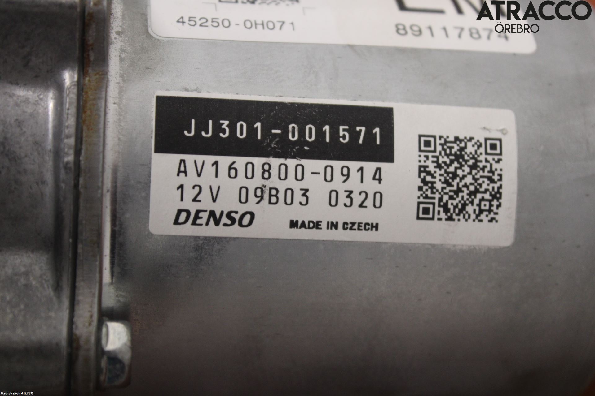 Peugeot 108 15-22 Rattakselaggregat Innebygd Servo