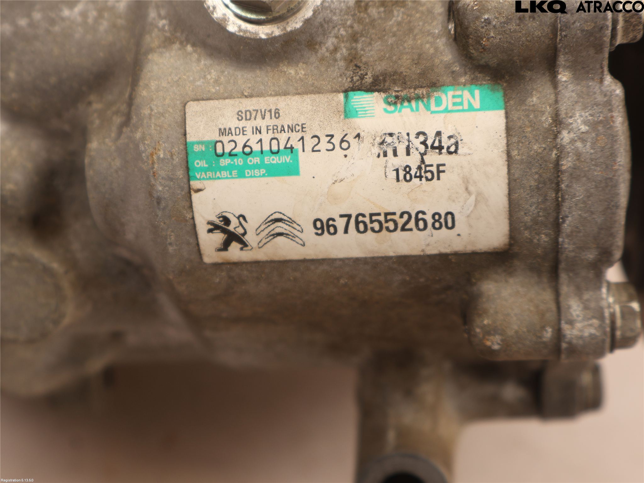 Peugeot BOXER 07-14 Varme Ac Kompressor