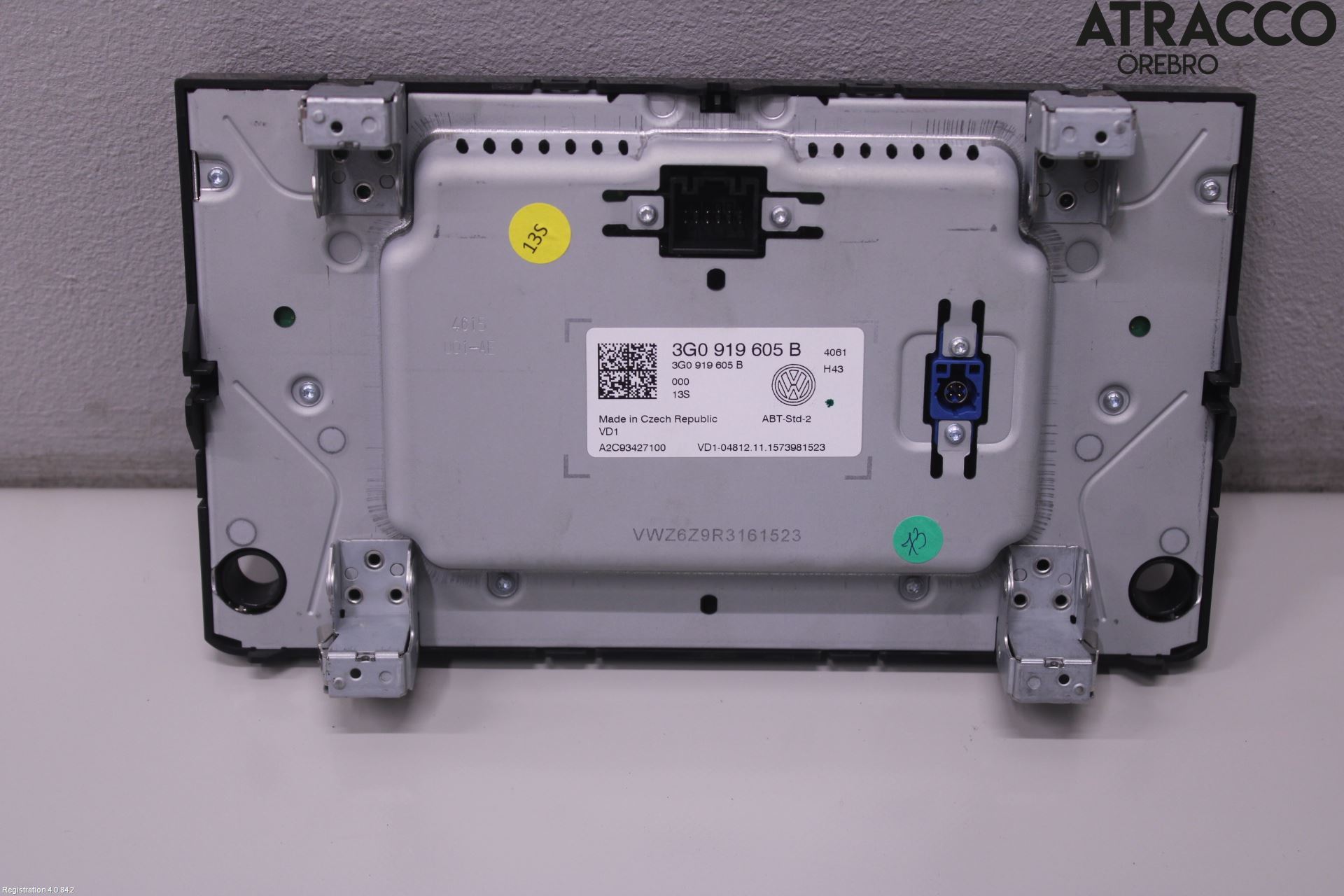 Volkswagen VW PASSAT 15-19 Multifunktionsdisplay