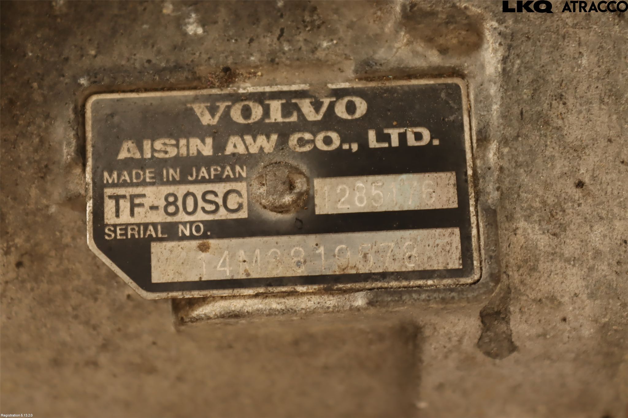 Volvo XC60 14-17 Gearkasse Automat