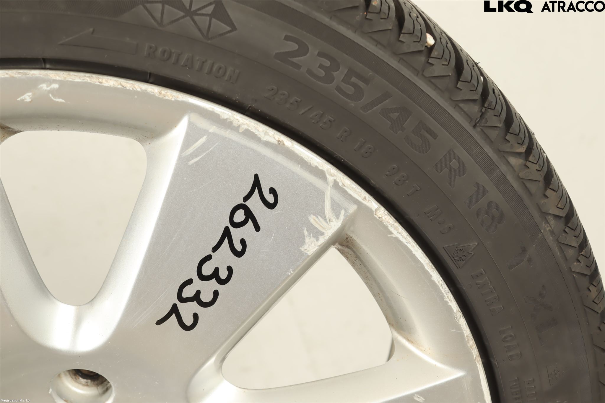 Audi A6/S6     05-11 Dekk Vinter På Alu Felg 4Stk