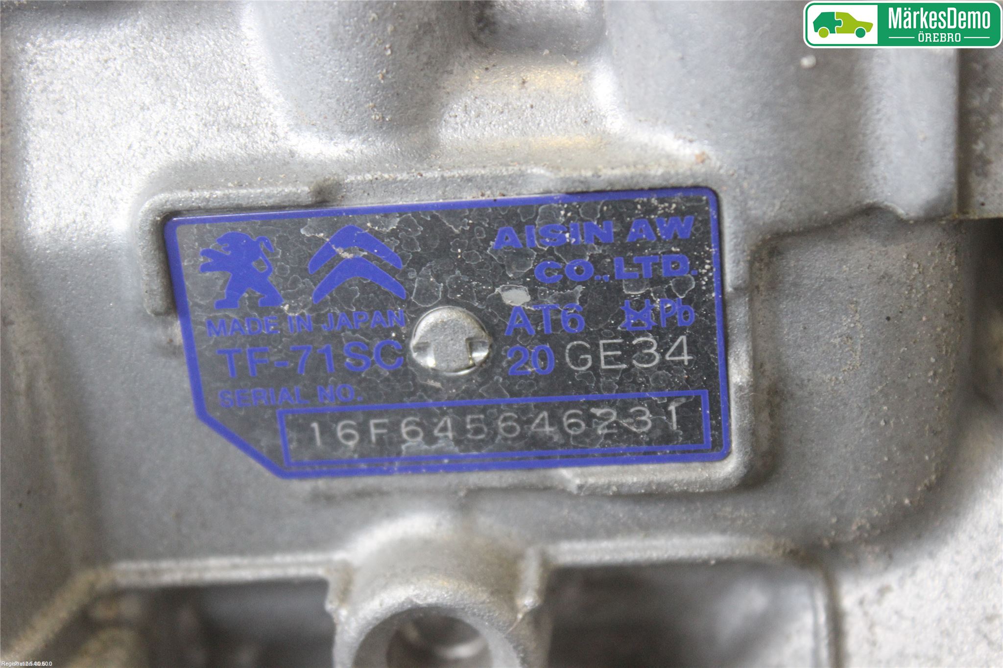 Peugeot 3008 17-24 Gearkasse Automat