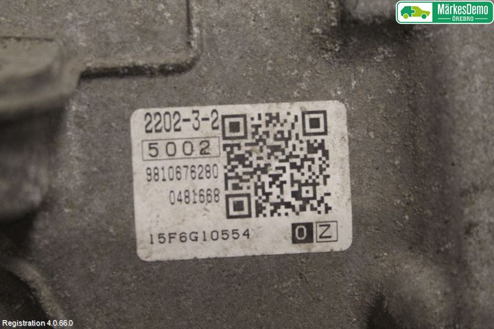 Peugeot 508 11-18 Gearkasse Automat