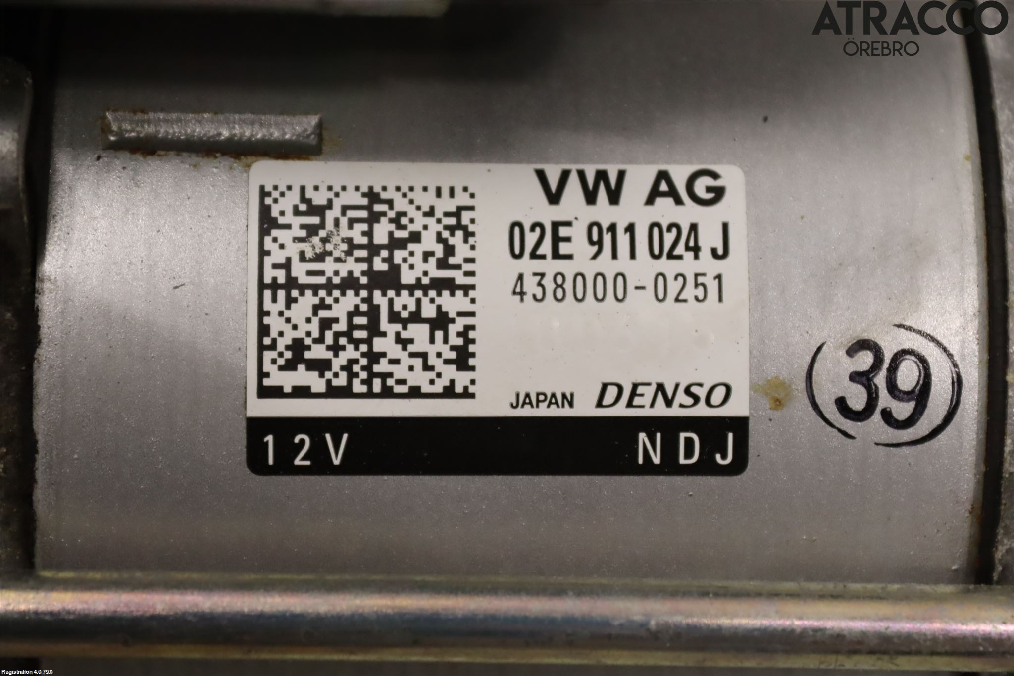 Skoda SUPERB 16-24 Startmotor Diesel