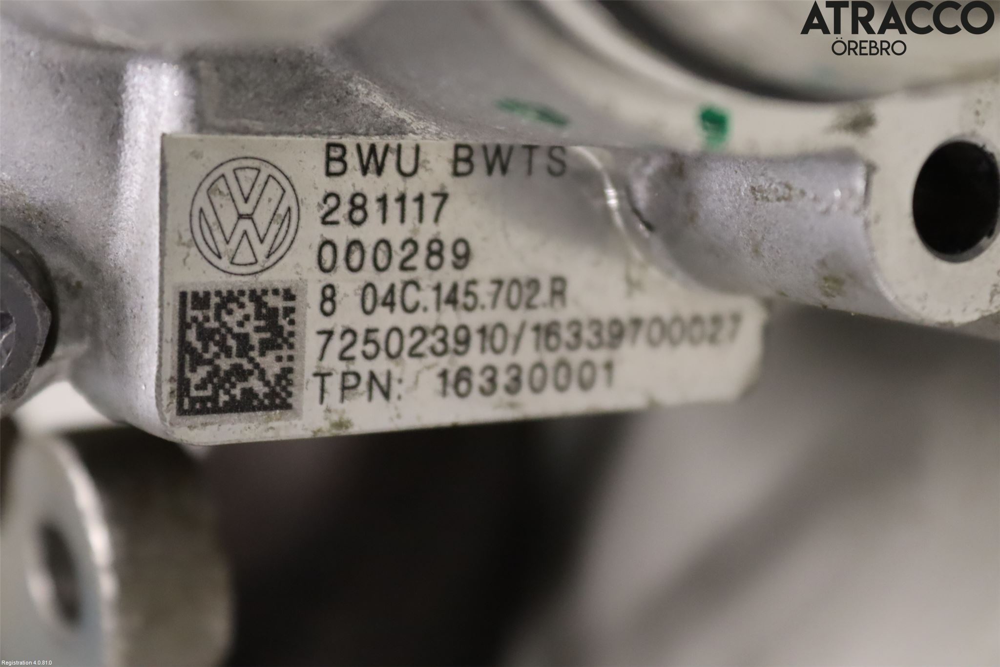 Volkswagen VW GOLF / E-GOLF VII 13-20 Turboaggregat