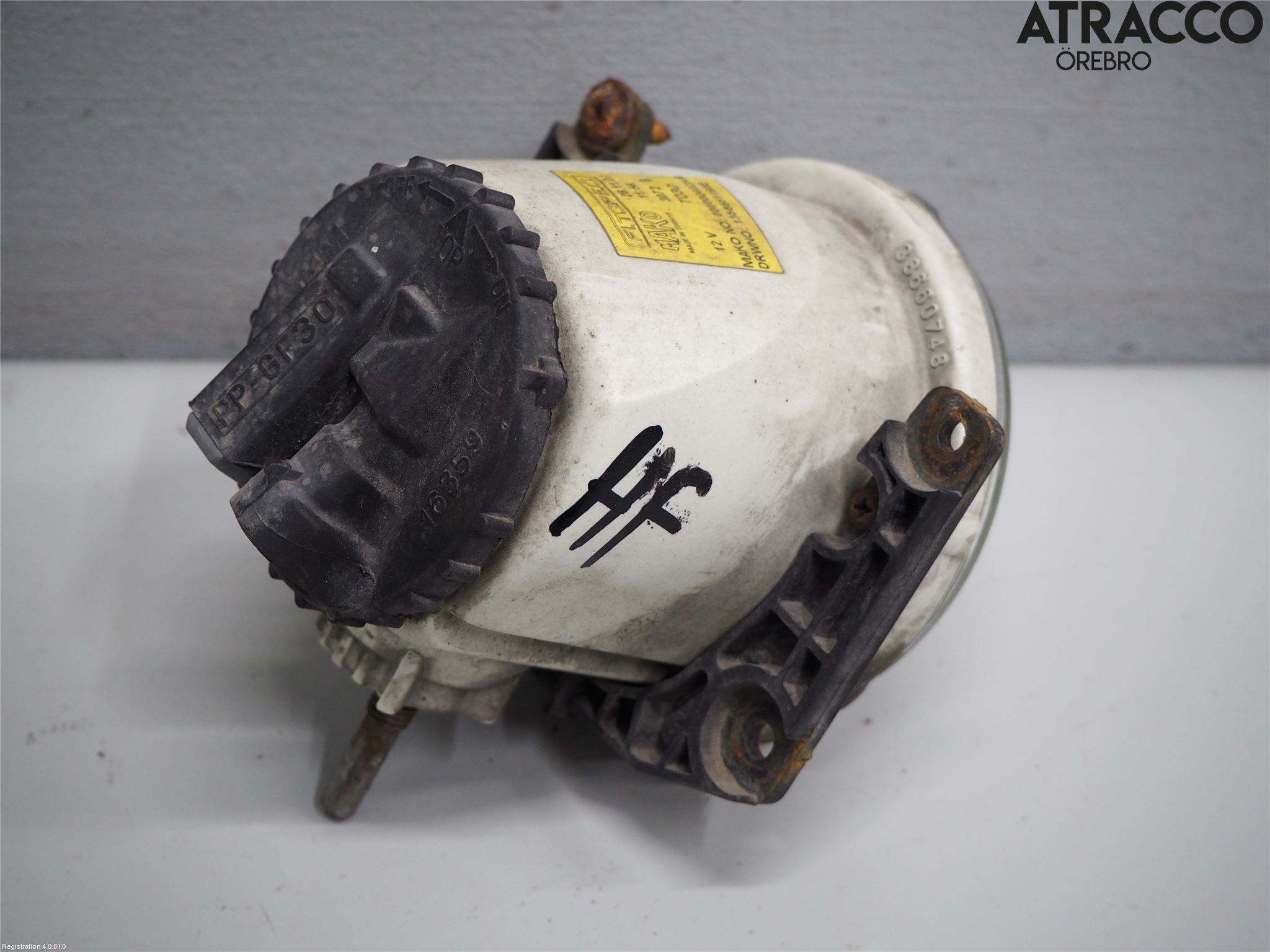 Citroen NEMO Frontlykt-Kurve-Tåkelys