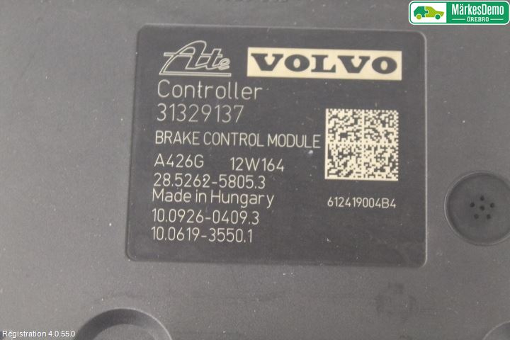 Volvo S60 11-13 Abs Hydraulikkaggregat