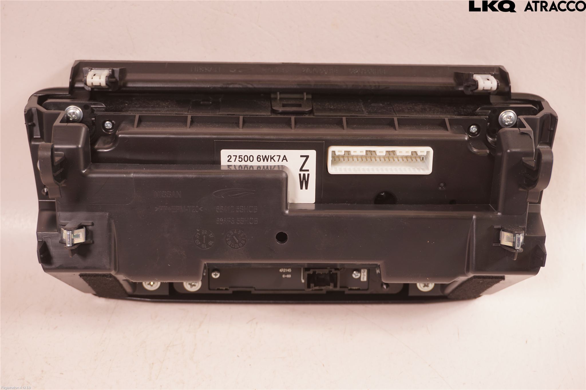 Nissan LEAF 18- Varme Ac Betjening-Display