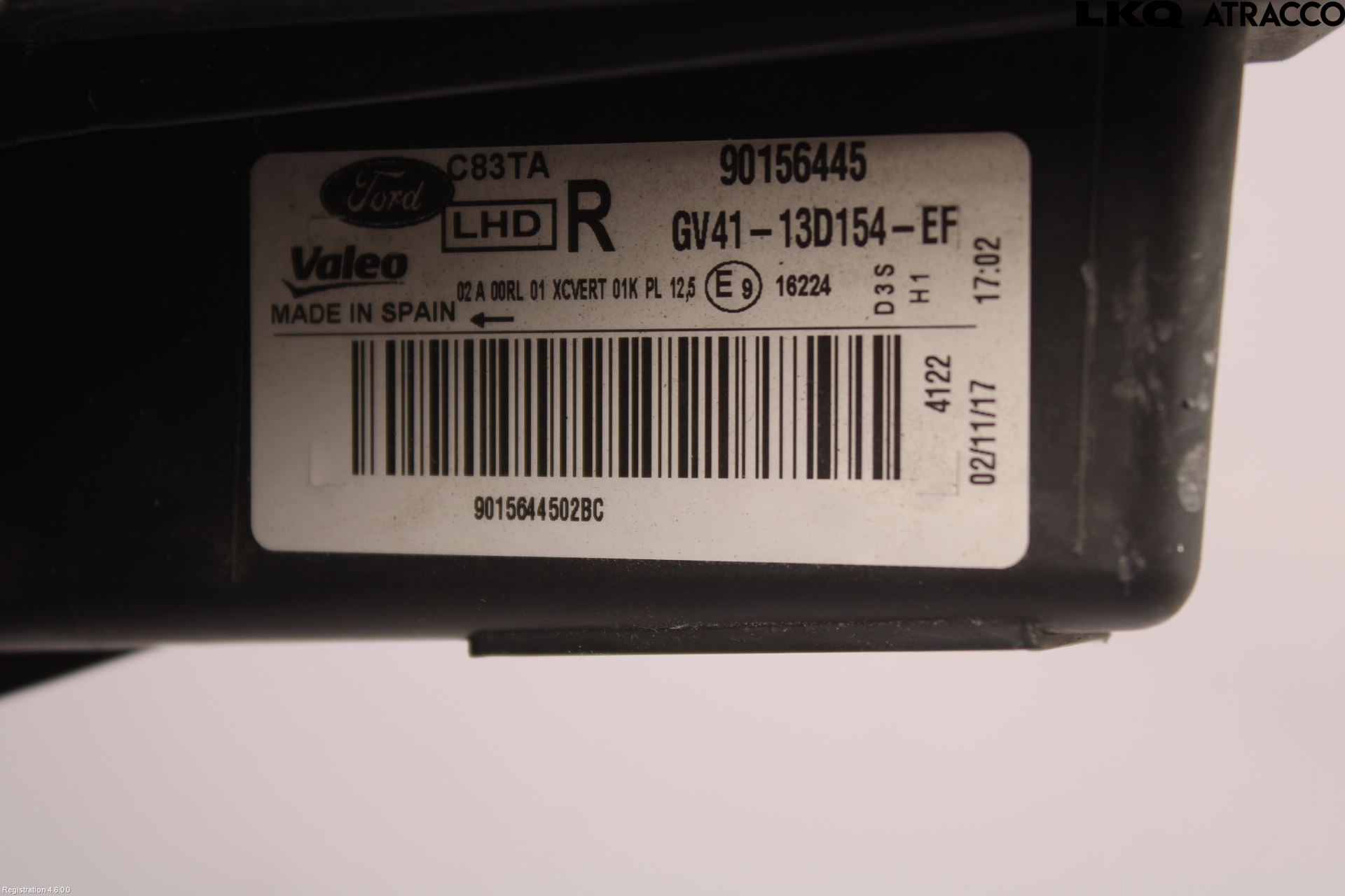 Ford KUGA 17-19 Frontlykt Høyre