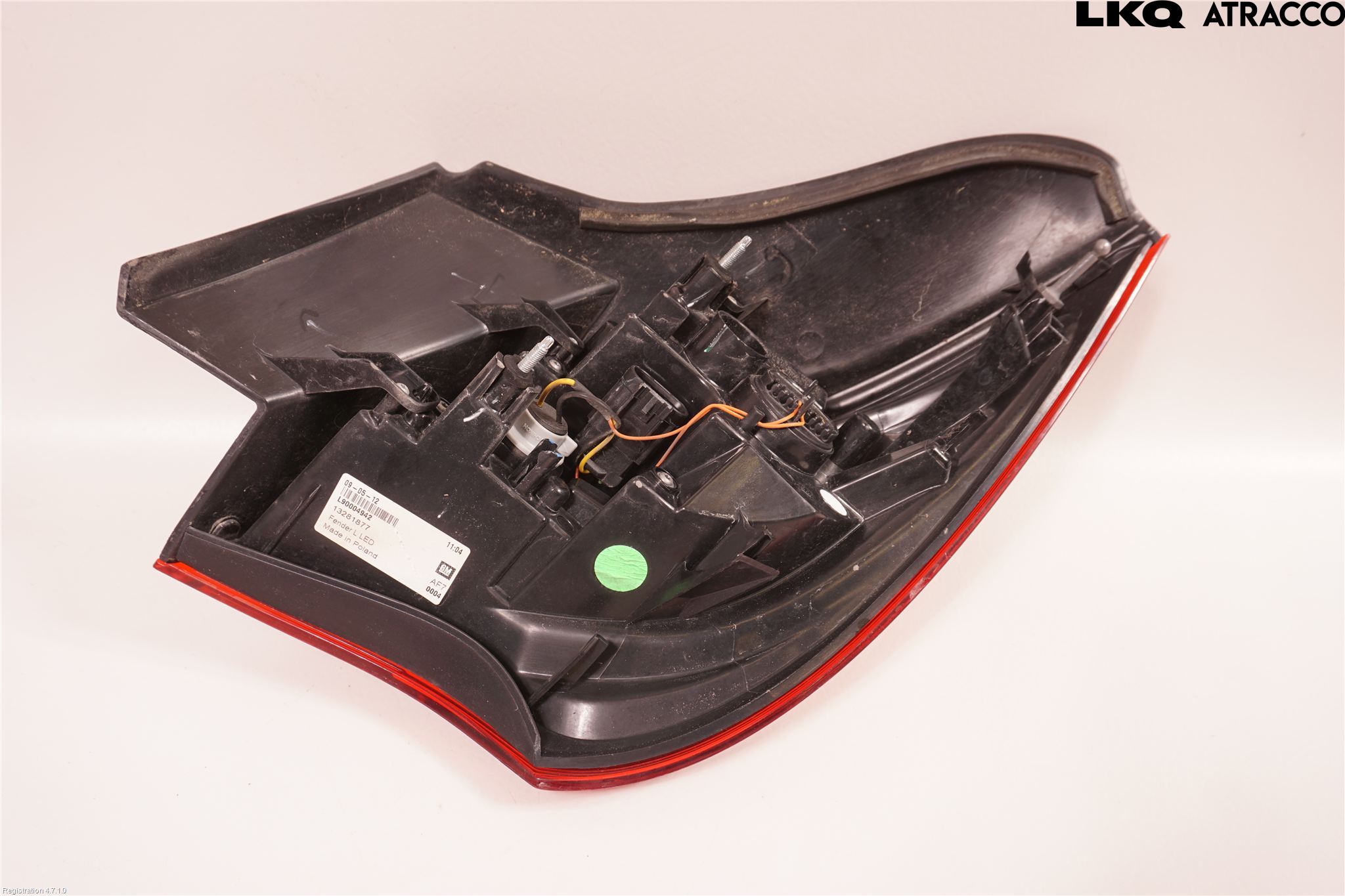 Opel ASTRA J 10-15 Baklykt Venstre