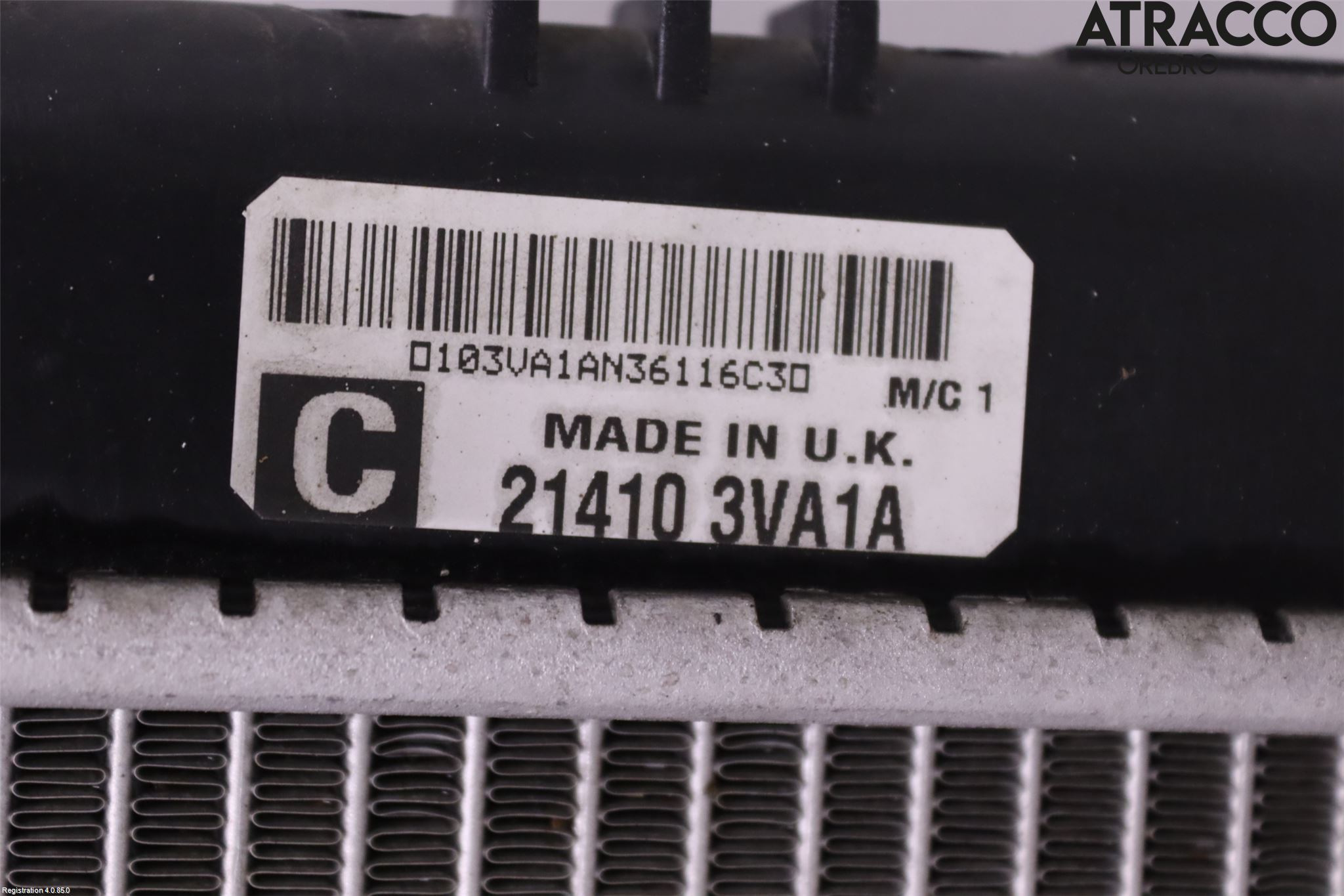 Nissan NOTE E12 14-20 Radiator Manuell