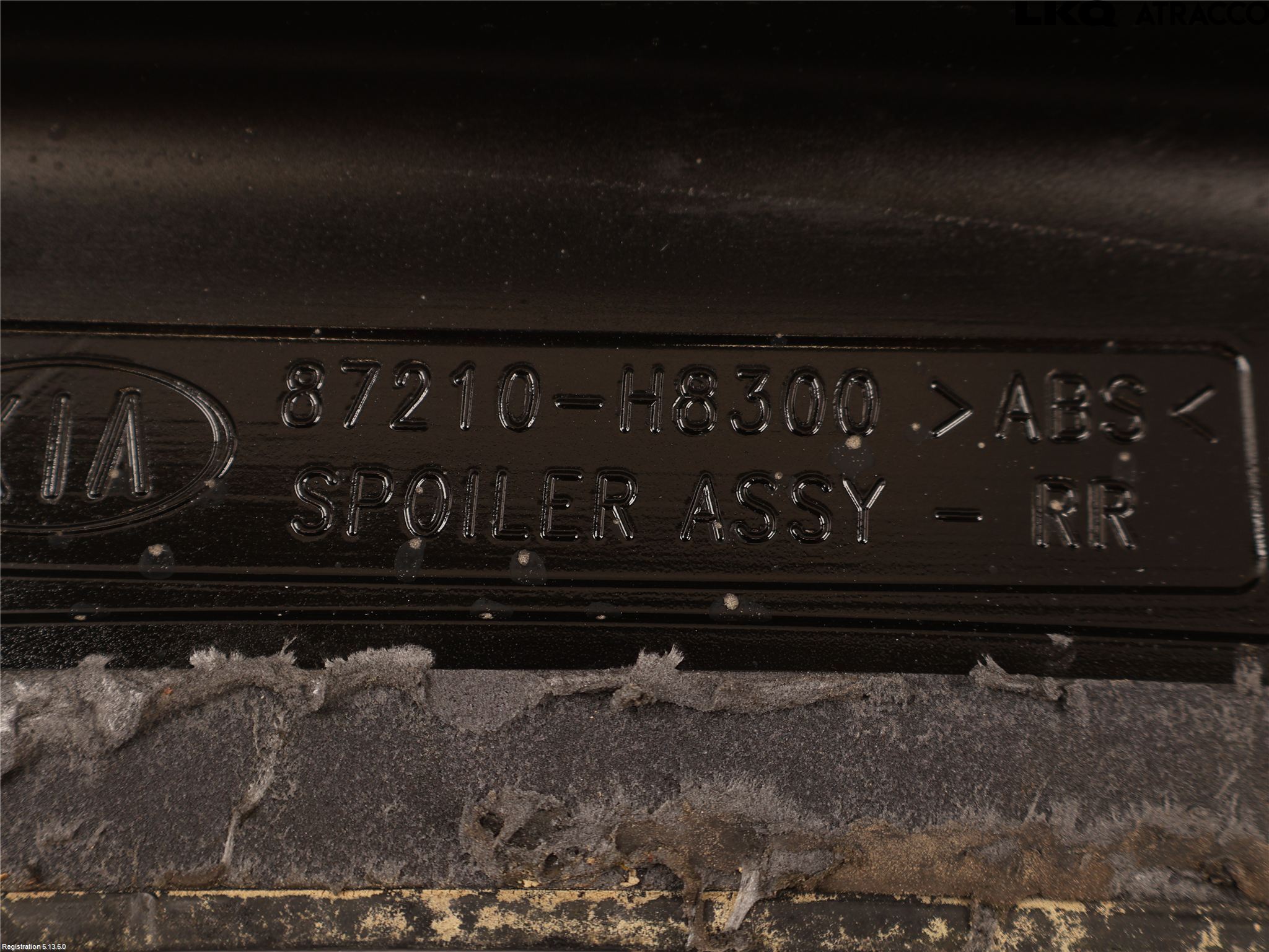 Kia RIO 17- Spoiler Bakluke