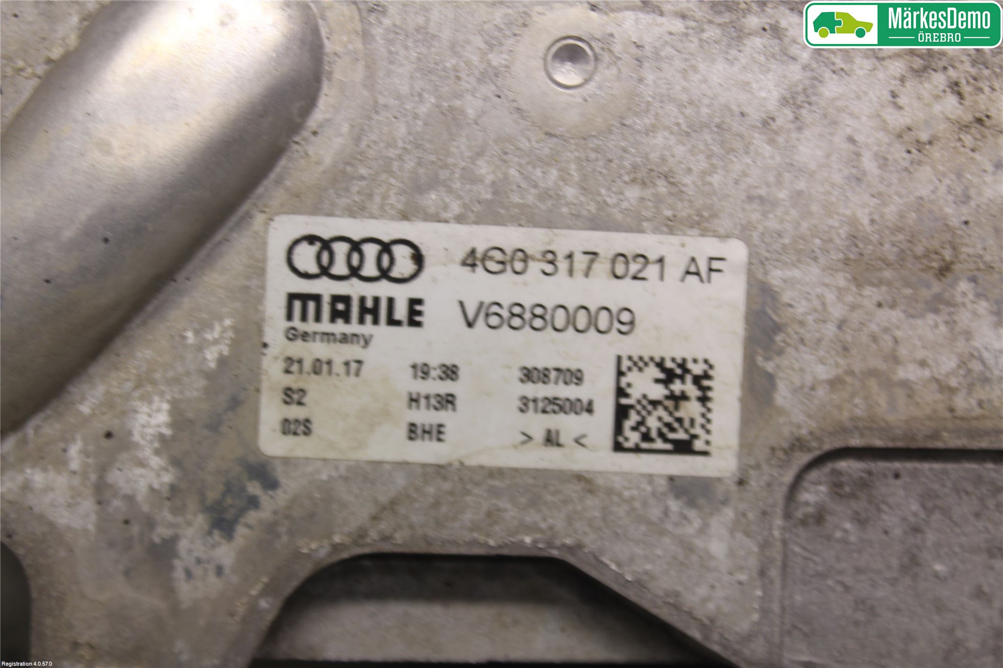 Audi A6/S6 4G 11-18 Radiator Oljekjøler Automatgea