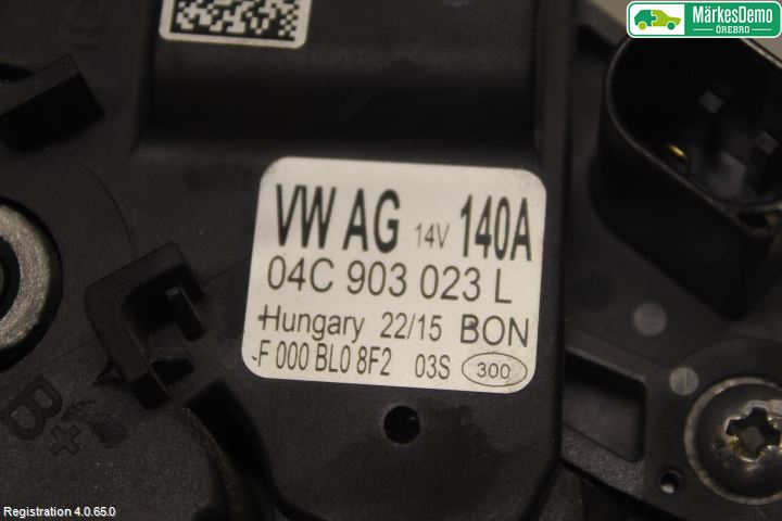 Volkswagen VW POLO 10-17 Dynamo