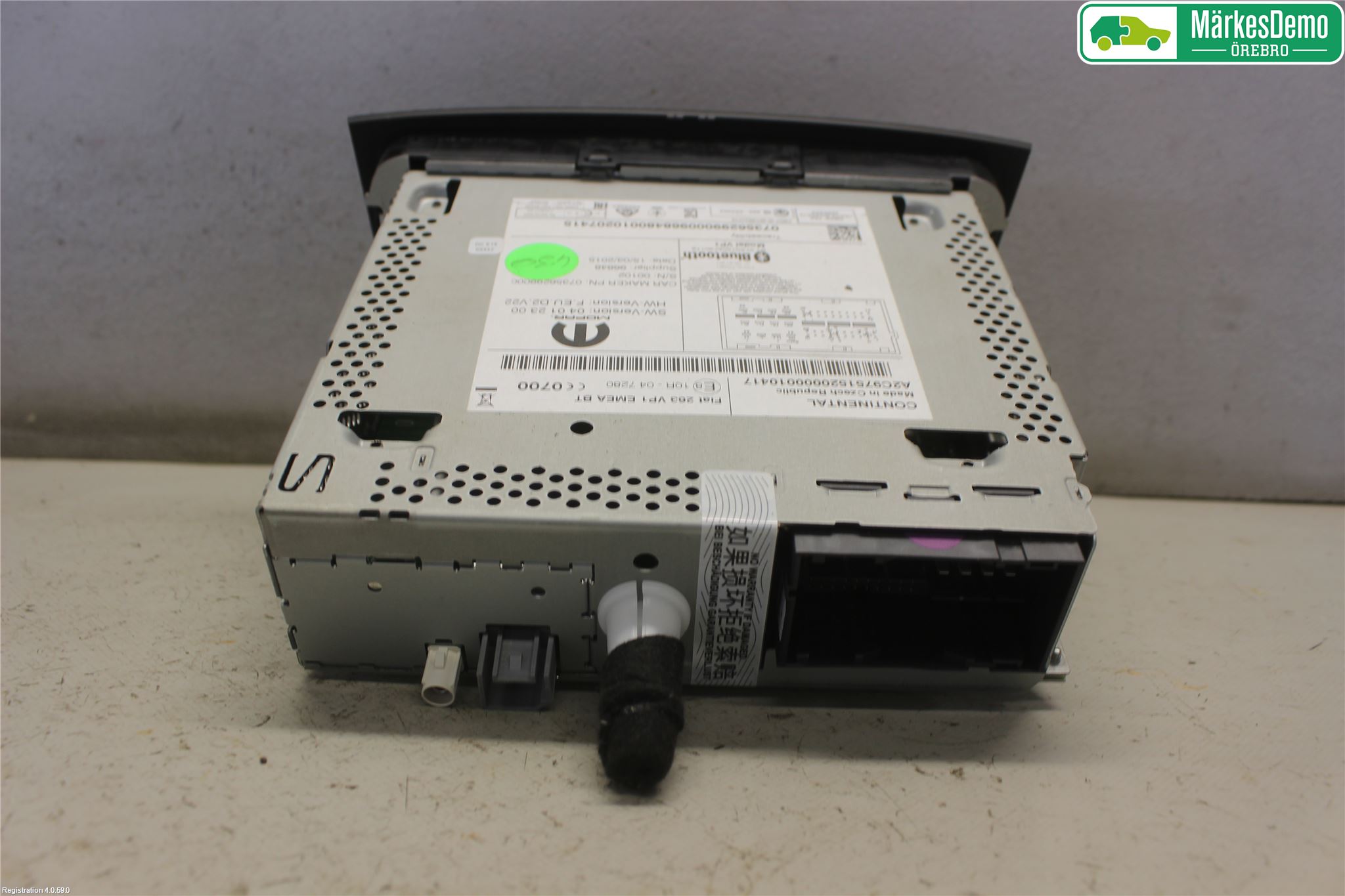 Fiat DOBLO CARGO Stereo Radio Med Cd