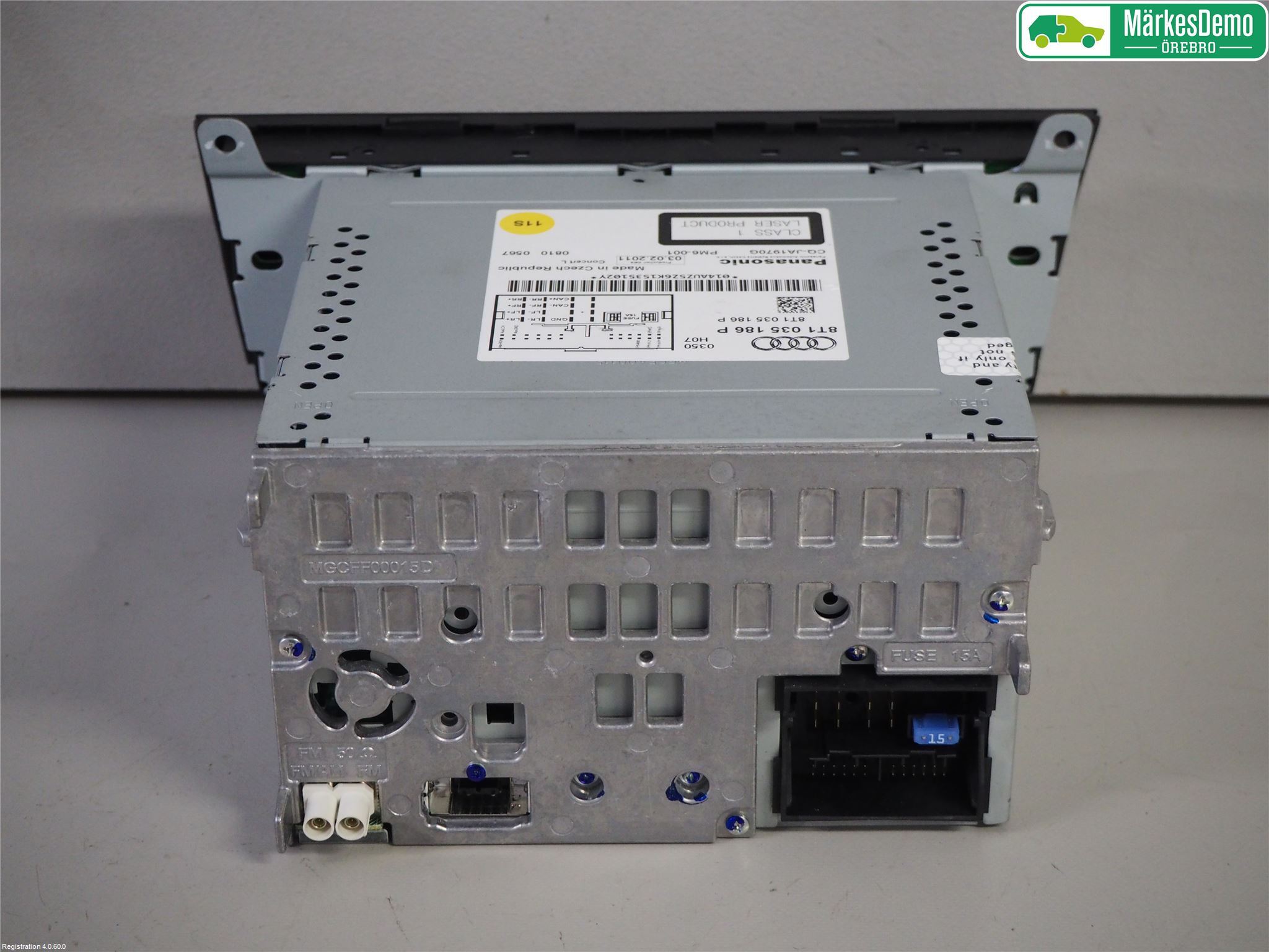 Audi A5 07-16 Stereo Radio Med Cd