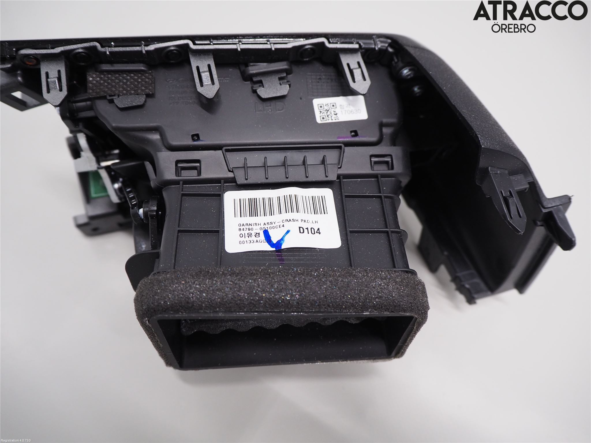 Kia NIRO (DE) 17-22 Dashbord Kanal - Dyse