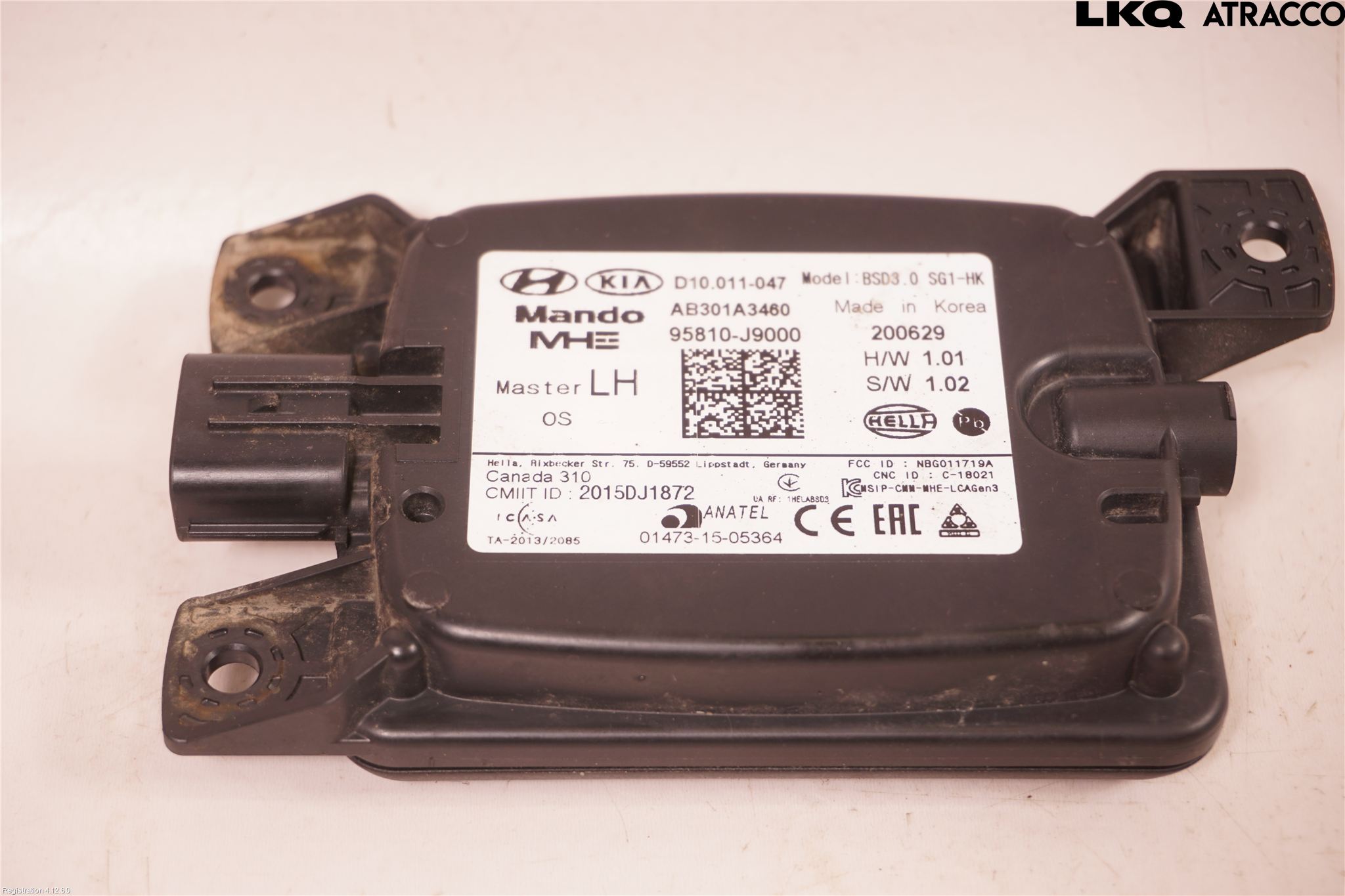 Hyundai KONA/ELECTRIC OS 18-23 Sensor Kollisjonsbeskyttelse