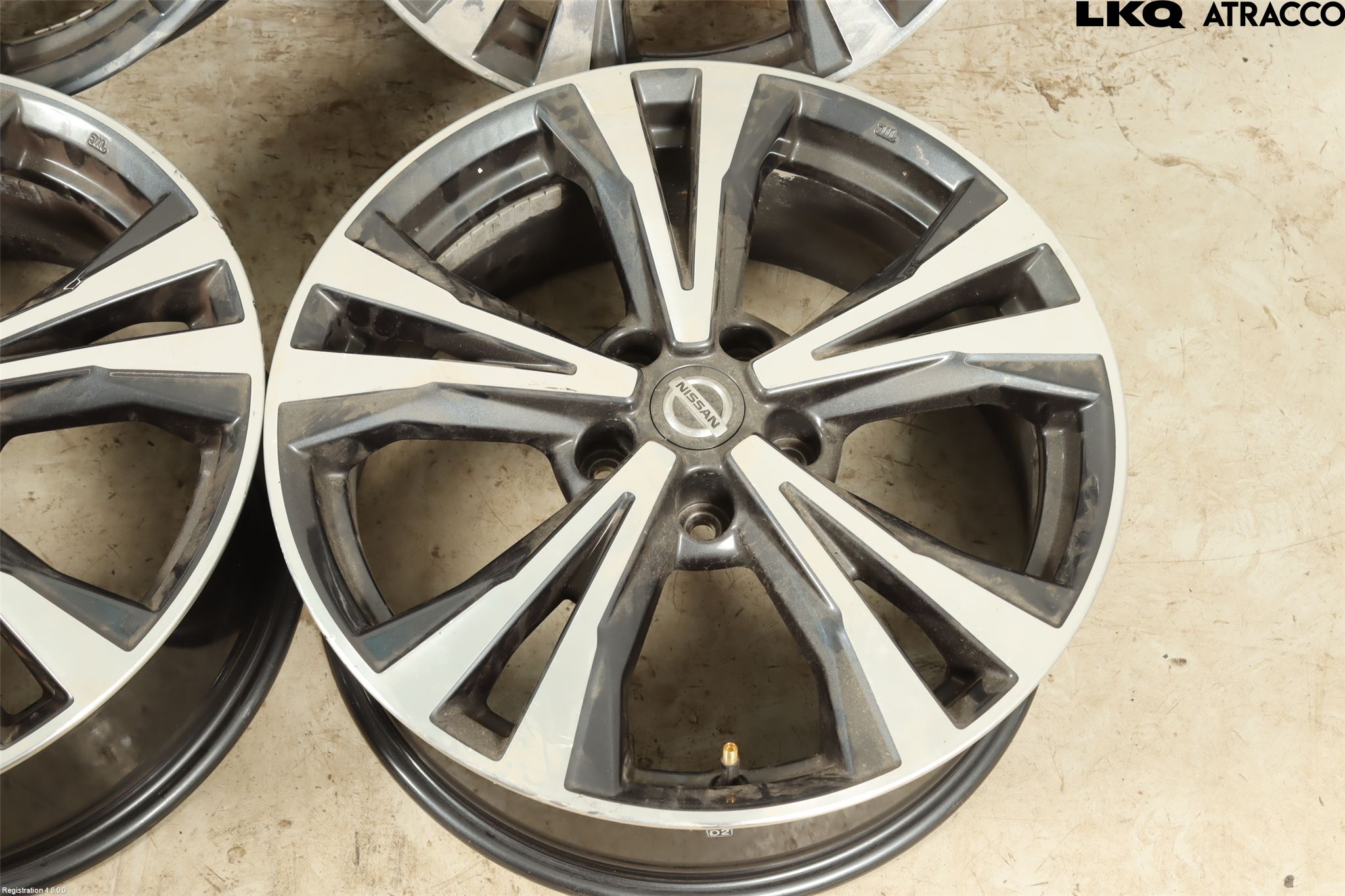 Nissan QASHQAI 14-17 Felg Aluminium Sett 4Stk