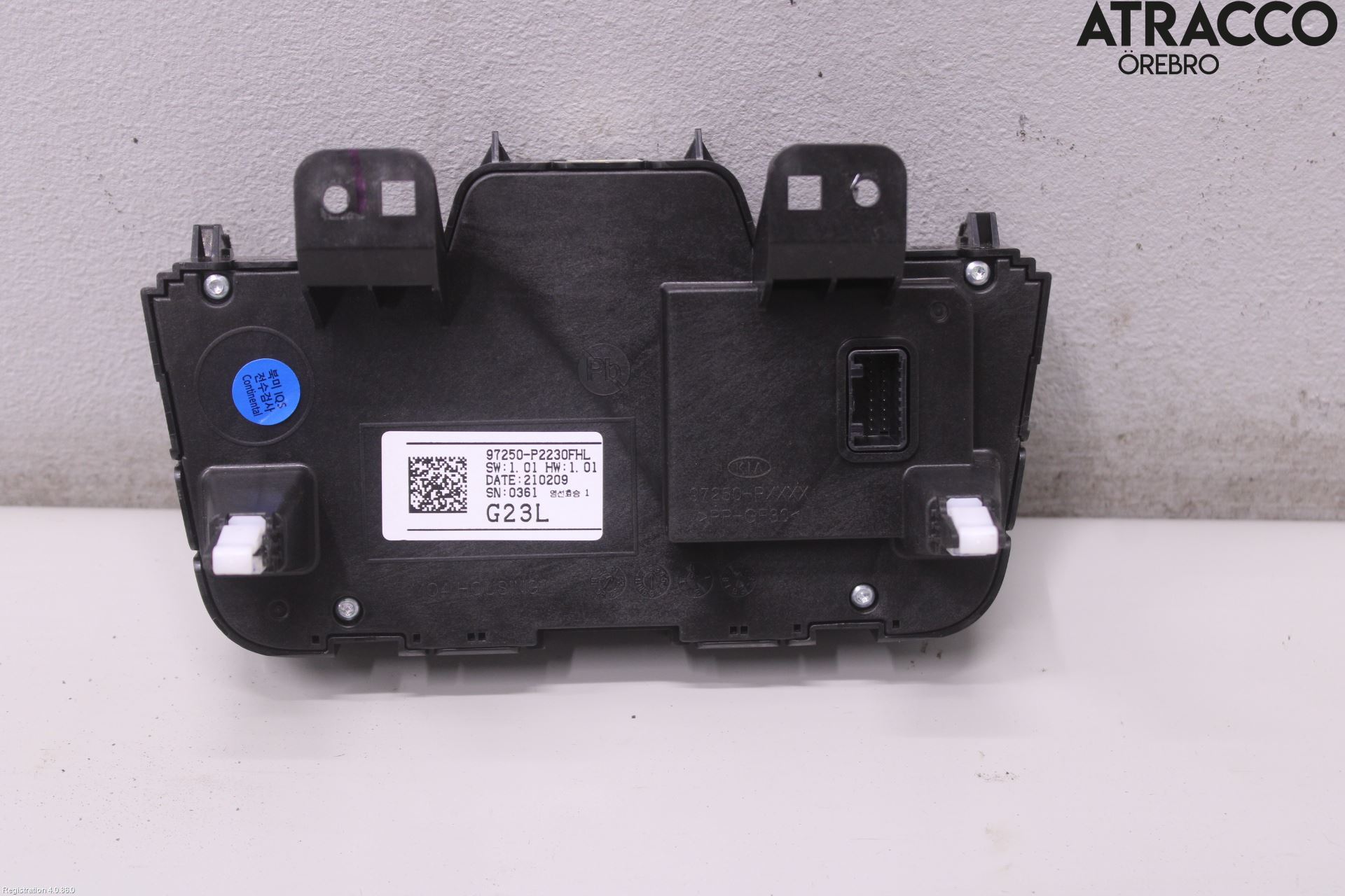 Kia SORENTO 21- Varme Ac Betjening-Display
