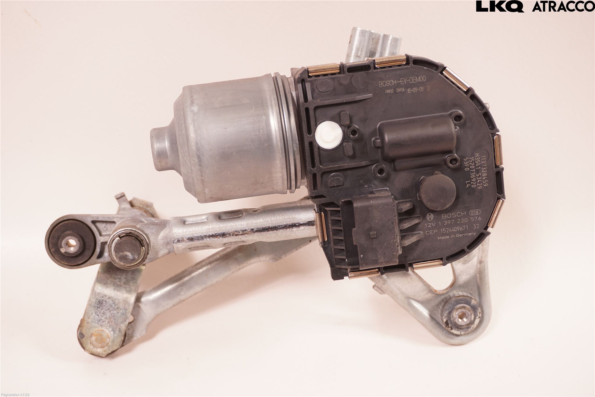Peugeot 3008 09-16 Viskermotor Frontrute
