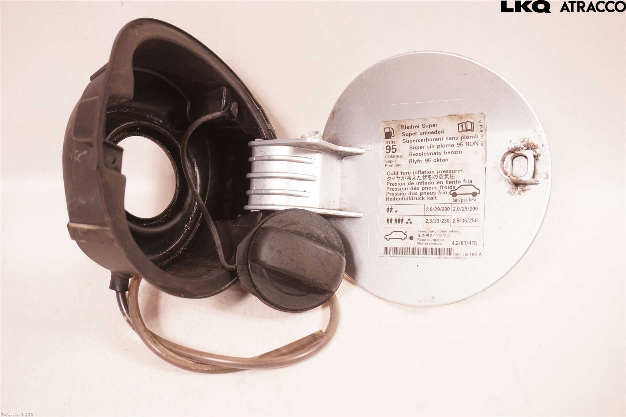 Volkswagen VW TIGUAN 07-16 Drivstoff Tankluke