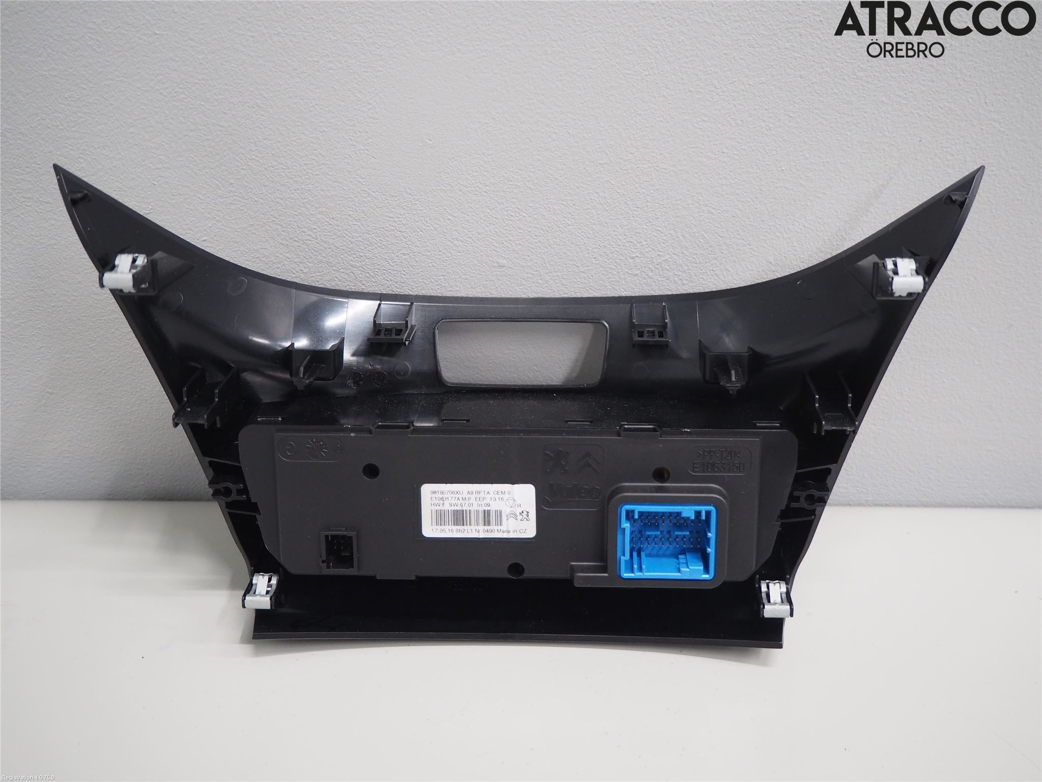 Peugeot 2008 13-20 Varme Ac Betjening-Display