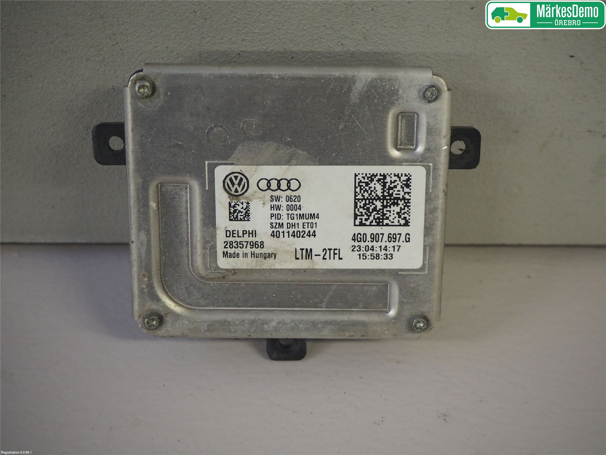 Volkswagen VW GOLF / E-GOLF VII 13-20 Styreenhet Xenon