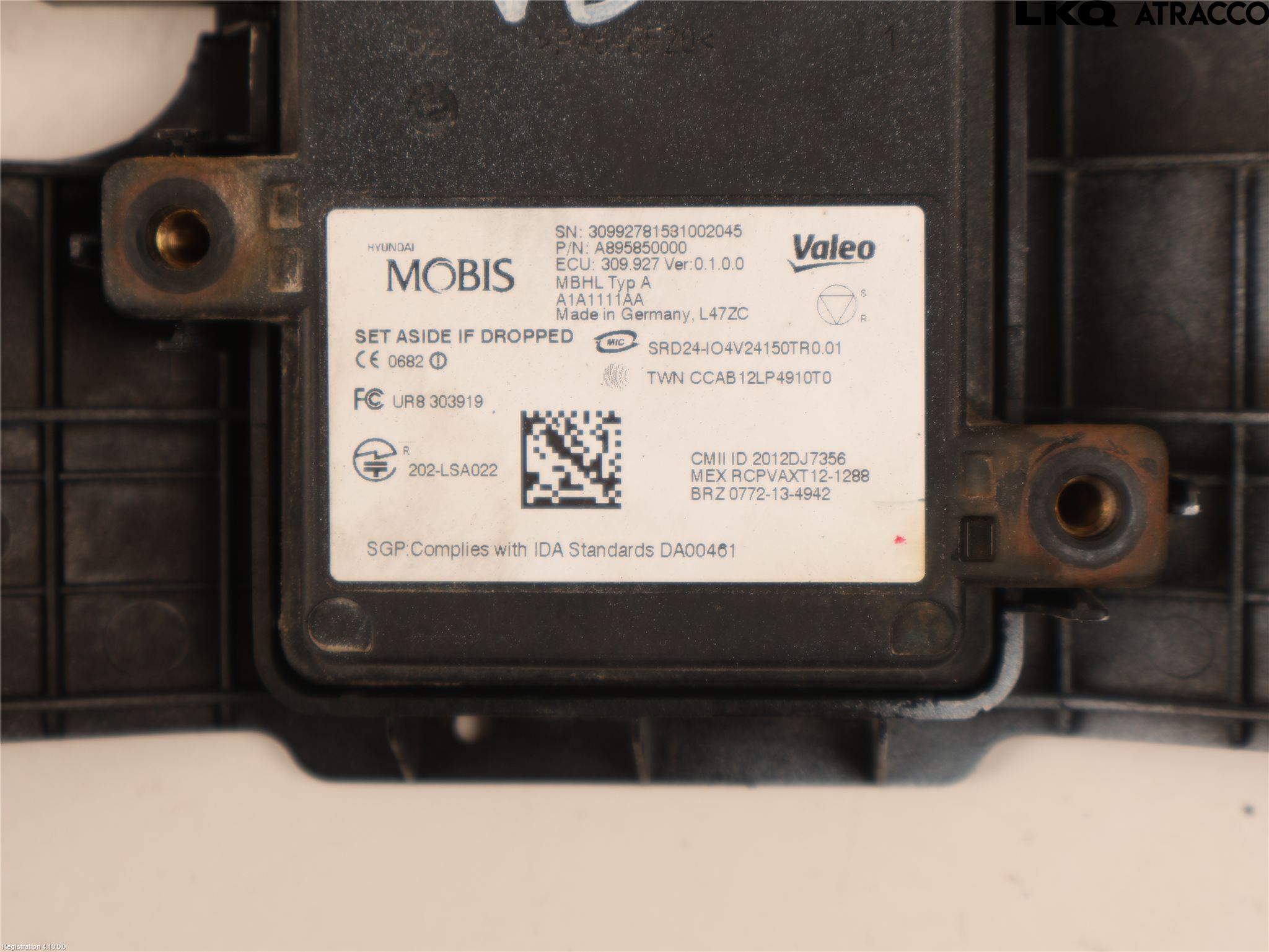 Kia OPTIMA 16-20 Sensor Kollisjonsbeskyttelse