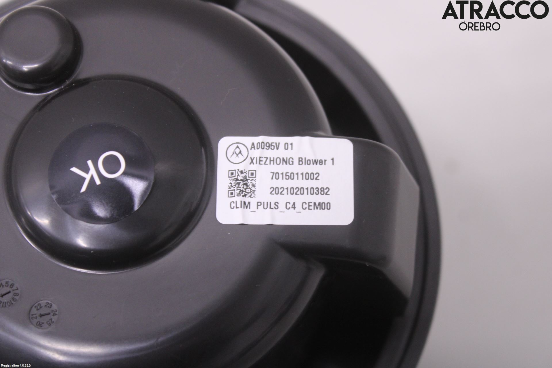 Citroen C4/E-C4 C4X/E-C4X III 21- Varme Ac Varmeapparatvifte