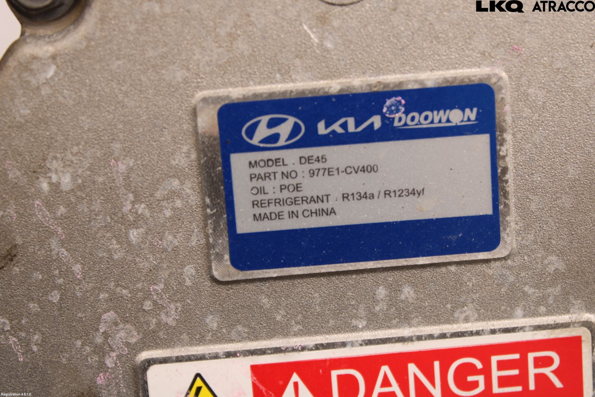 Kia EV6 (CV) 22- Varme Ac Kompressor