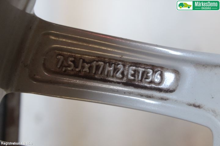Audi A1/S1 11-18 Felg Aluminium