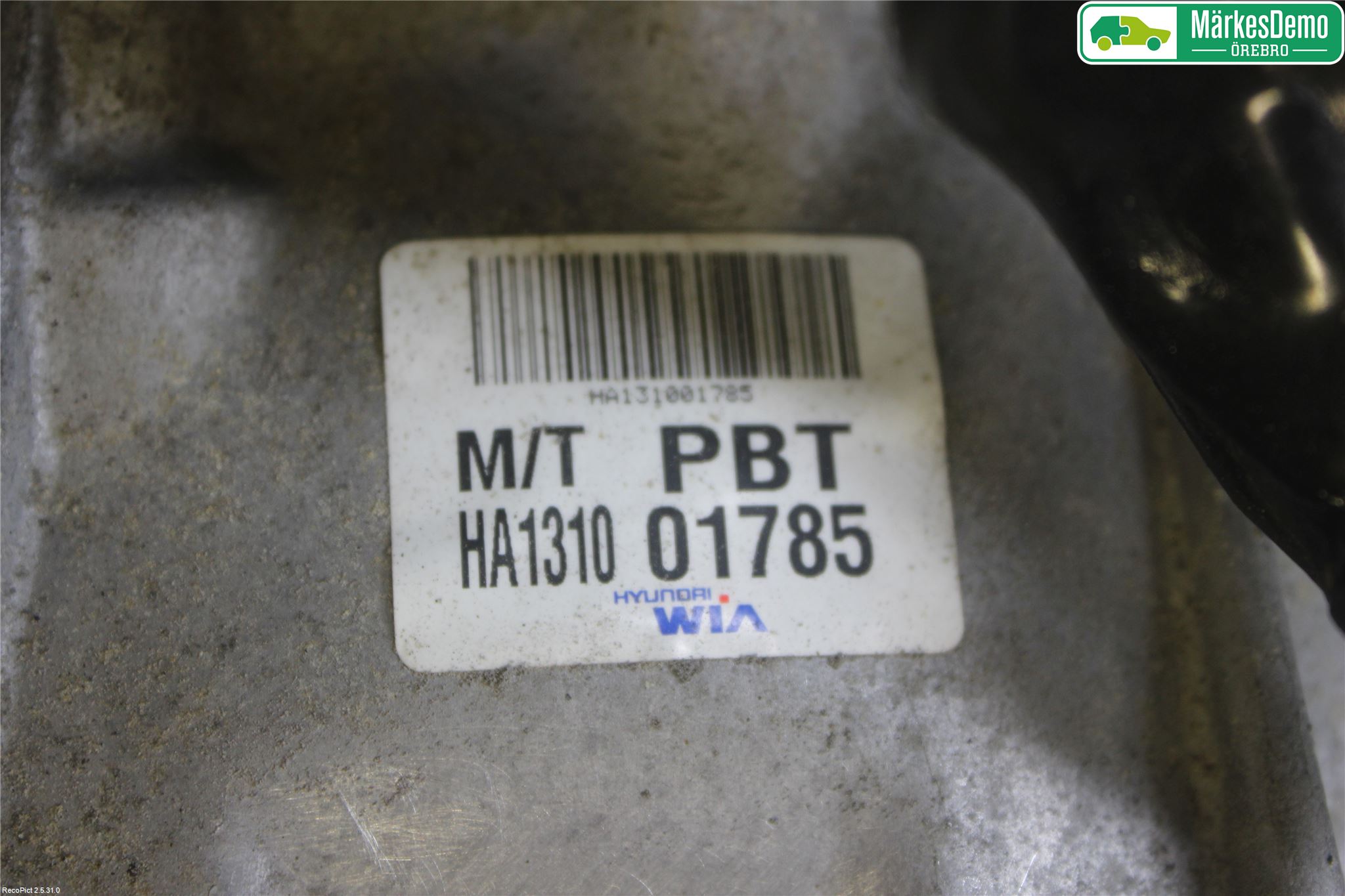 Hyundai i20 PB 09-14 Gearkasse 5 Trinn