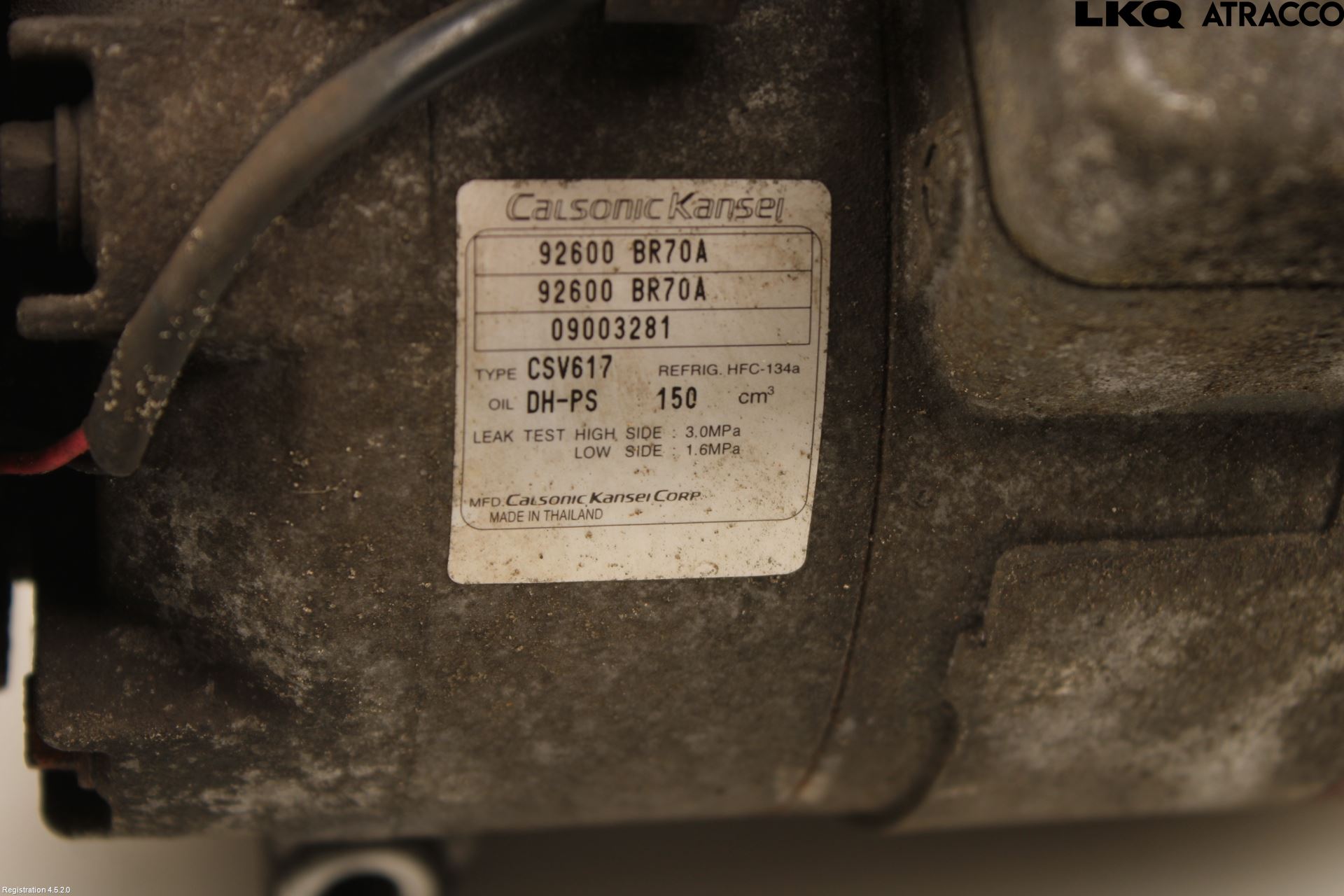 Nissan QASHQAI+2  08-10 Varme Ac Kompressor