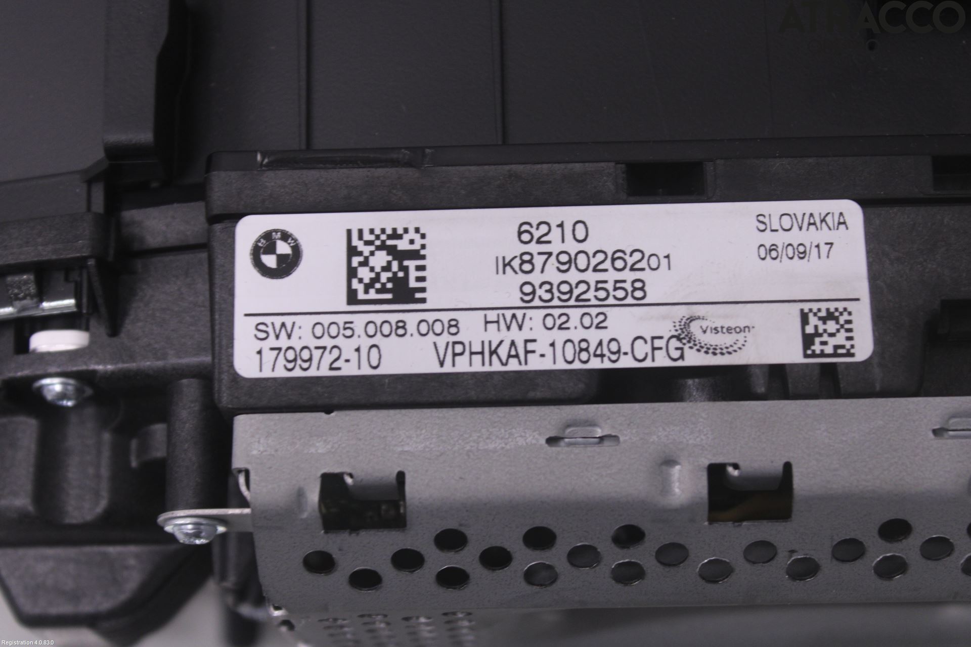BMW 5 G30/G31/F90 17-23 Instr Kombinert