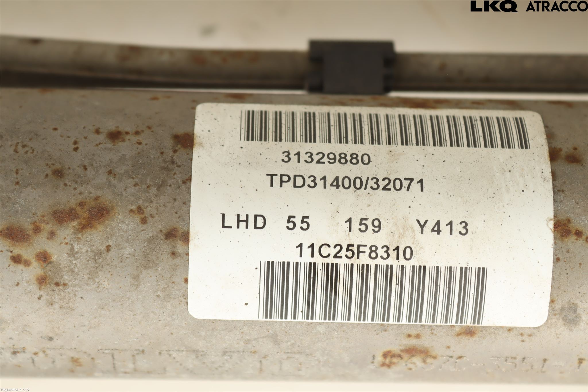 Volvo XC60 09-13 Servo Snekke - Tannstang