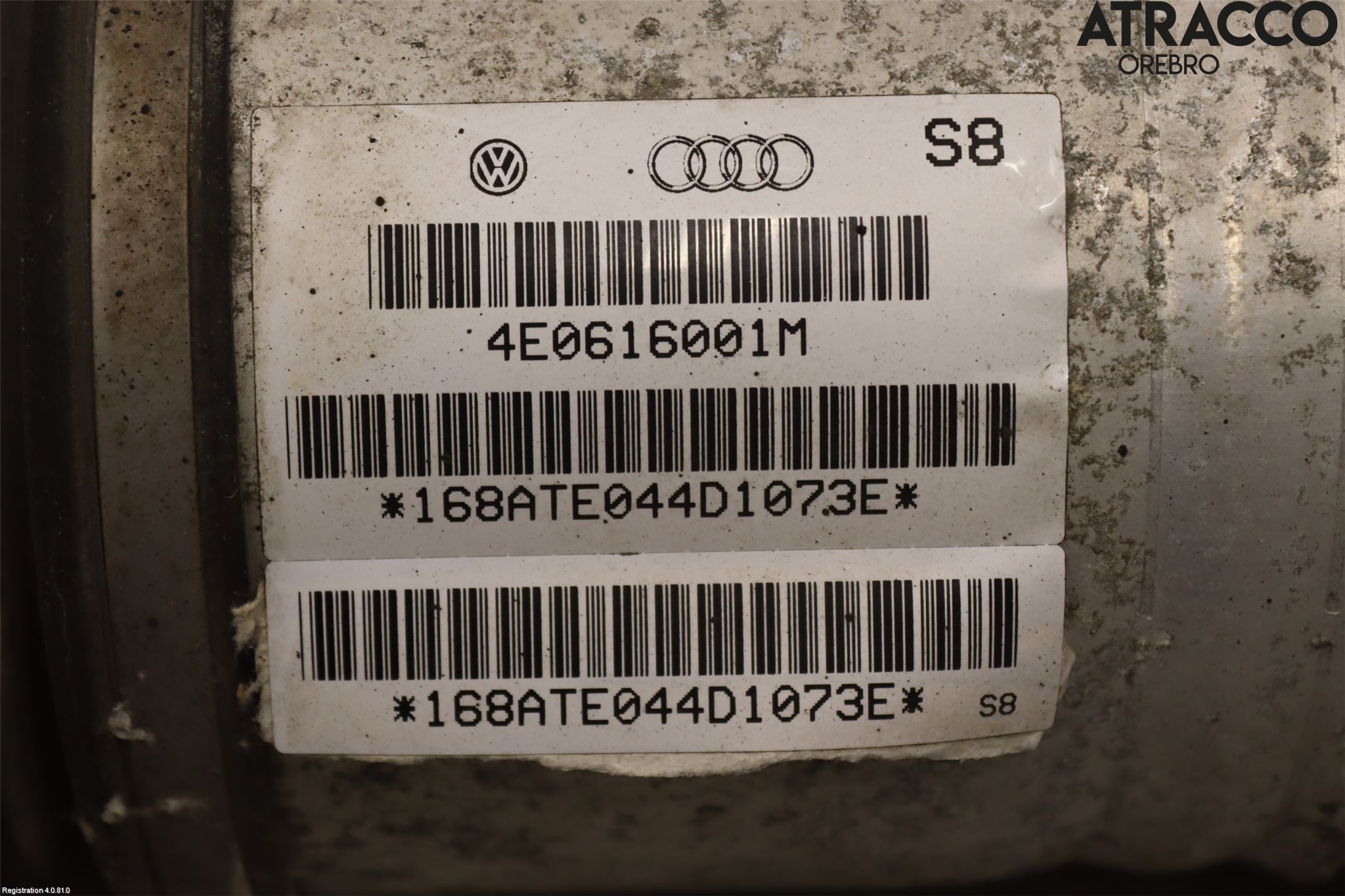 Audi A8/S8 4E  02-09 Støtdemper Bak