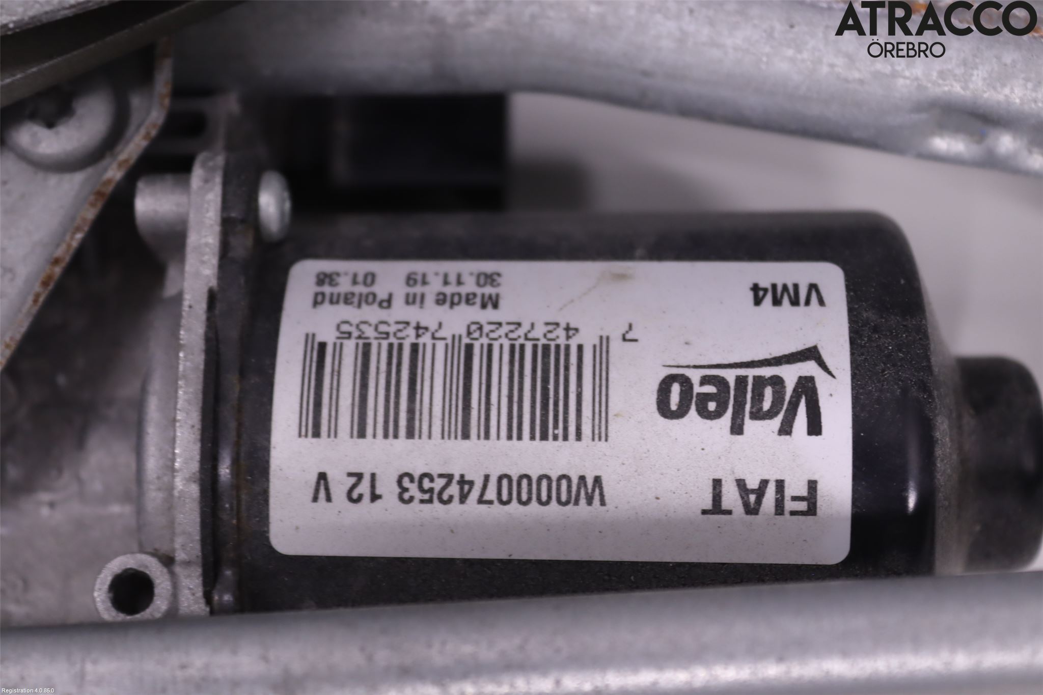 Fiat TIPO/CROSS 16- Viskeroverføring Frontrute