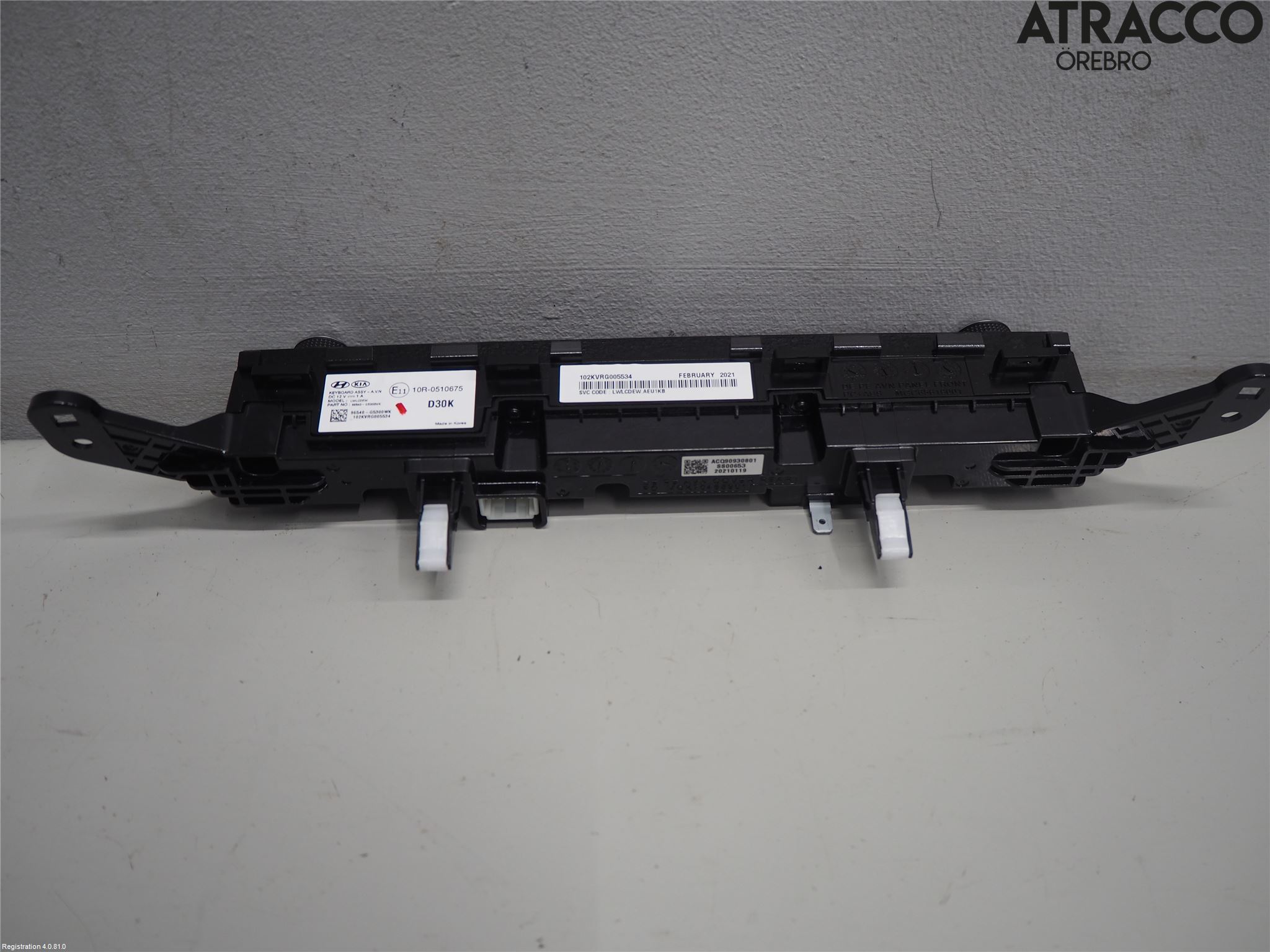 Kia NIRO (DE) 17-22 Stereo Radio Med Cd