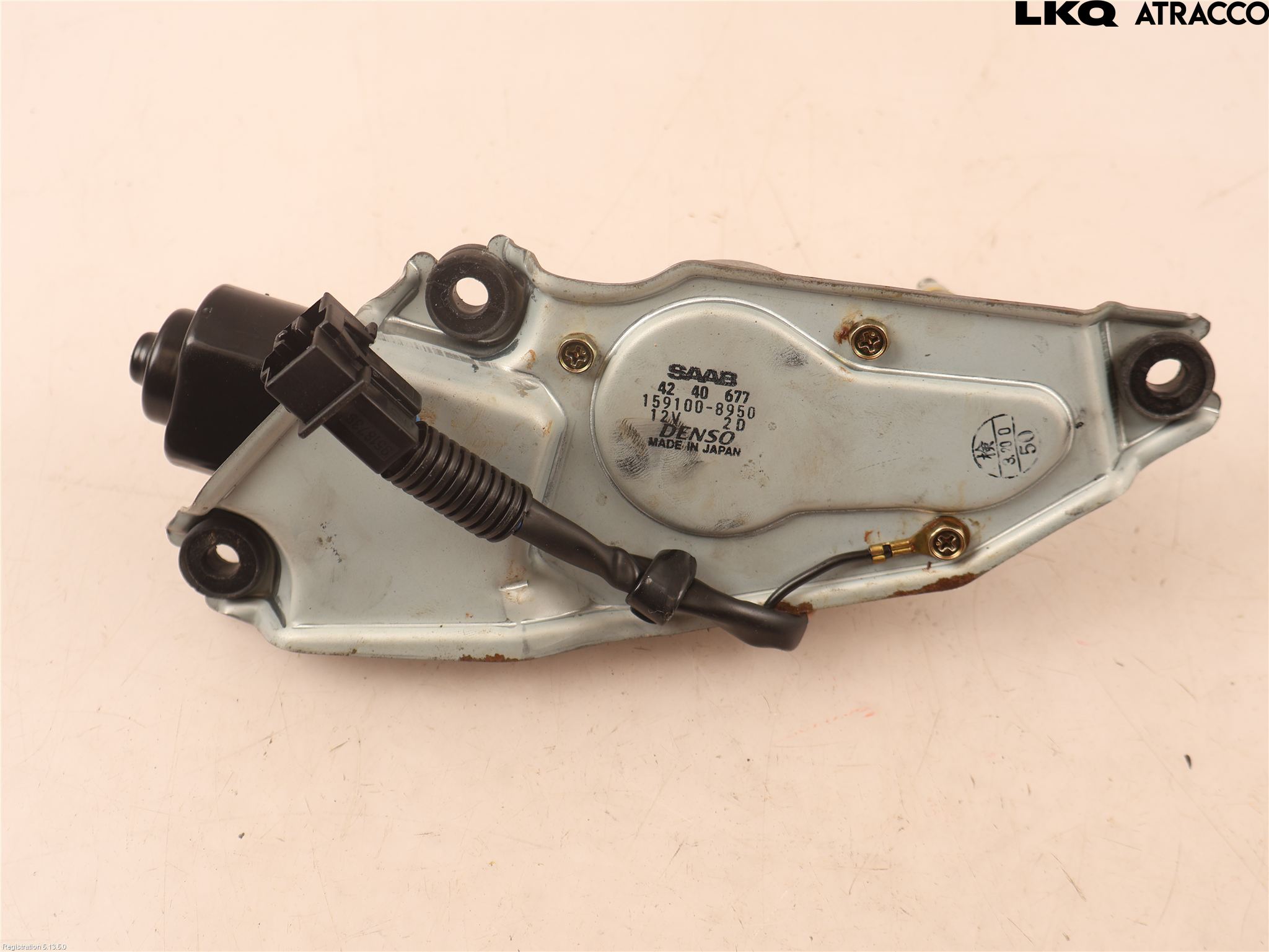Saab 9-3 VER 1 98-03 Viskermotor Bakluke