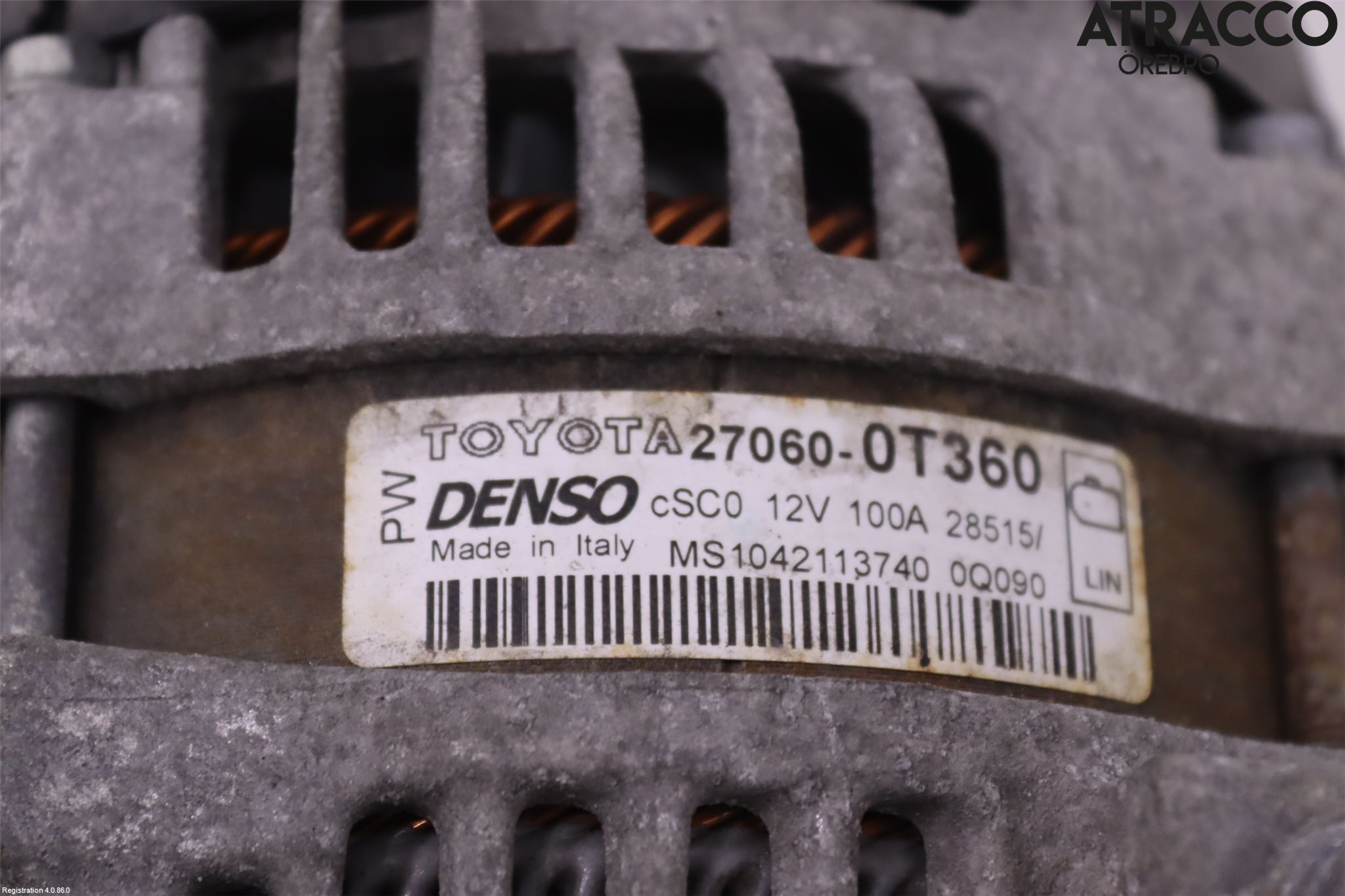 Toyota VERSO 09-18 Dynamo