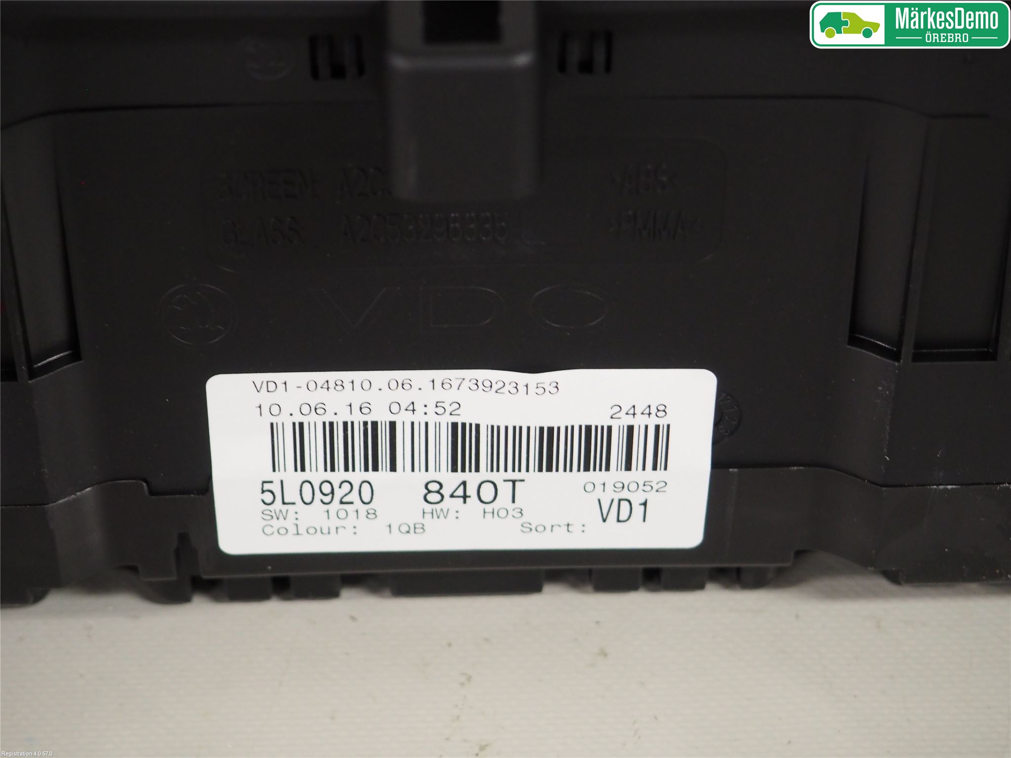 Skoda YETI Instr Kombinert